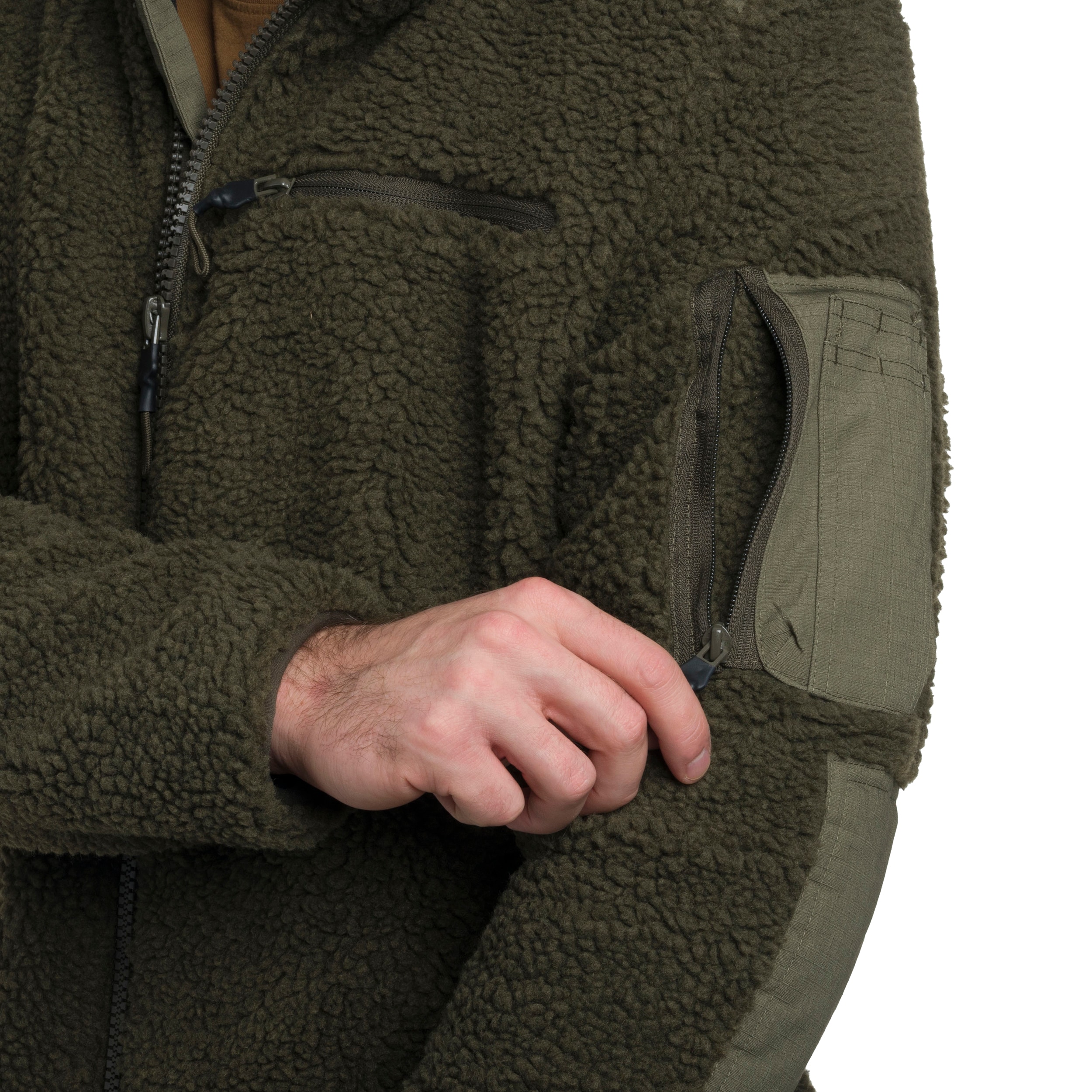 Флісова кофта Military Wear Tactical Teddyfleece - Olive