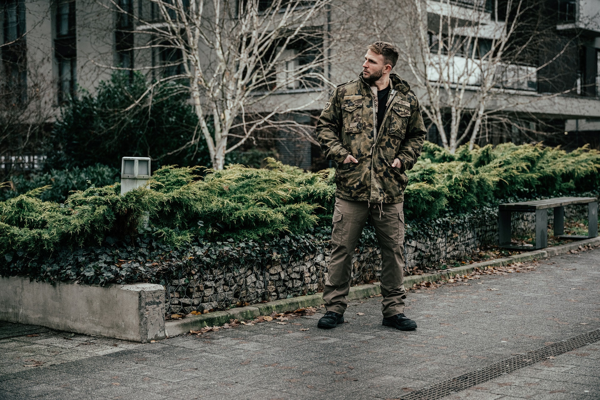 Куртка Military Wear M65 Giant - wz.93 Pantera PL Woodland