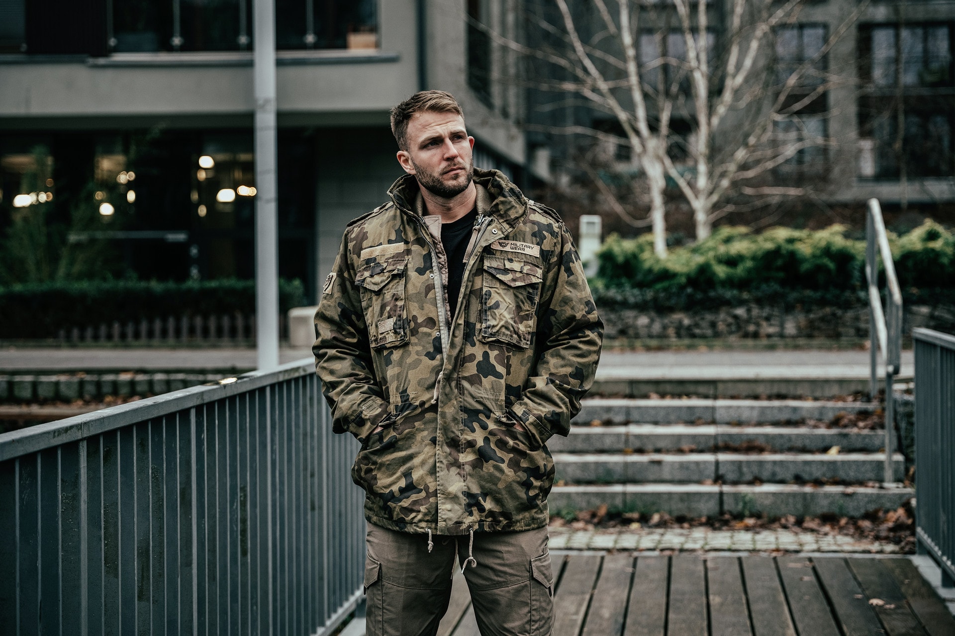 Куртка Military Wear M65 Giant - wz.93 Pantera PL Woodland