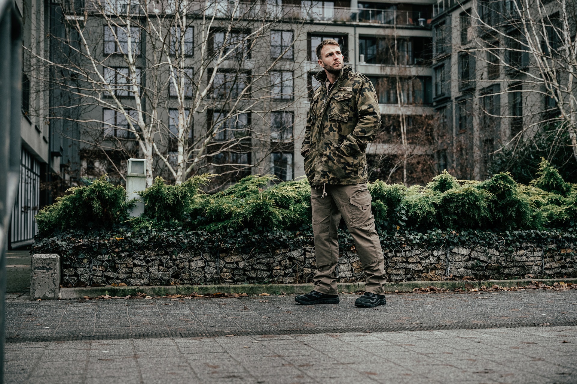 Куртка Military Wear M65 Giant - wz.93 Pantera PL Woodland