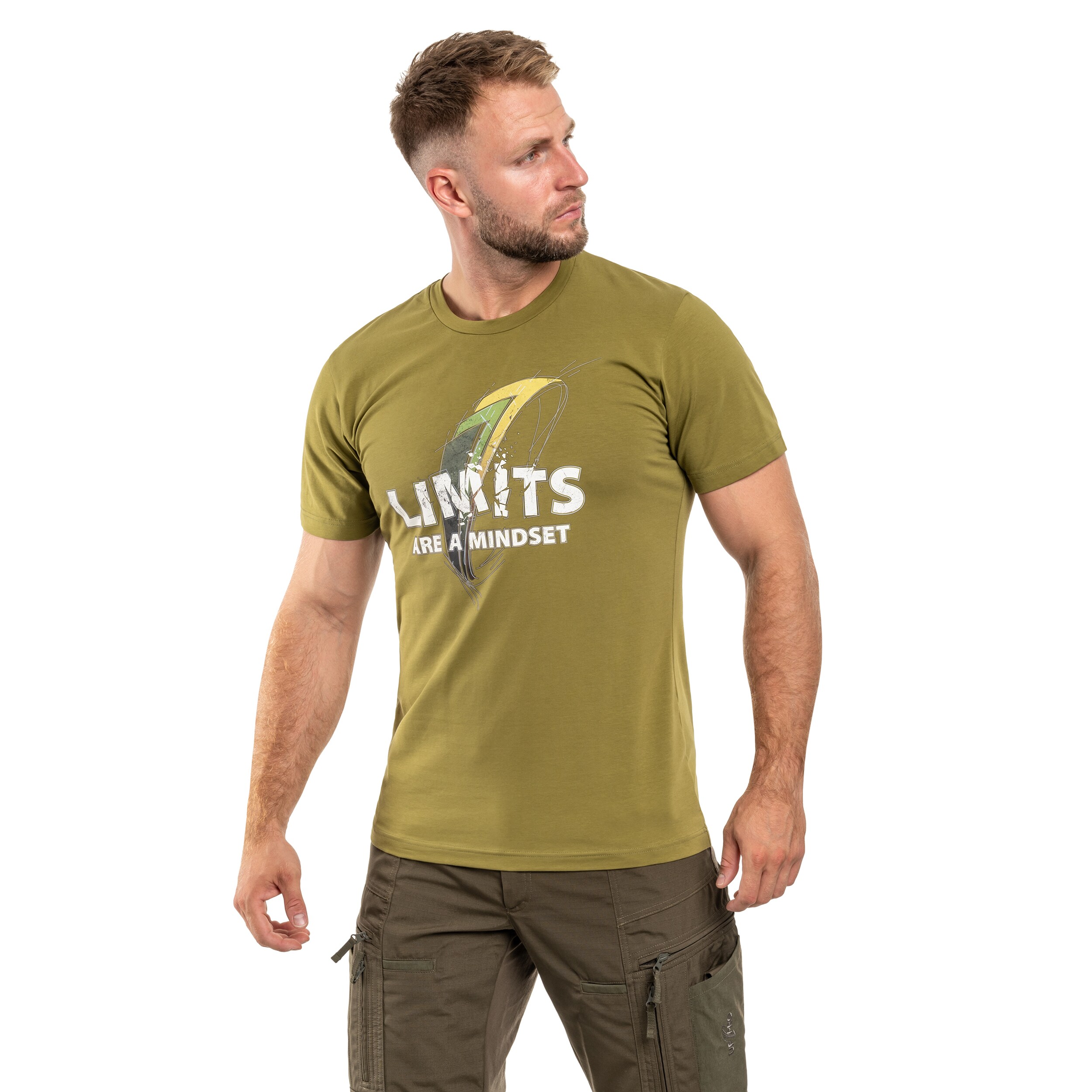 Футболка T-Shirt UF PRO Mindset Breaker Tee - Moss Green