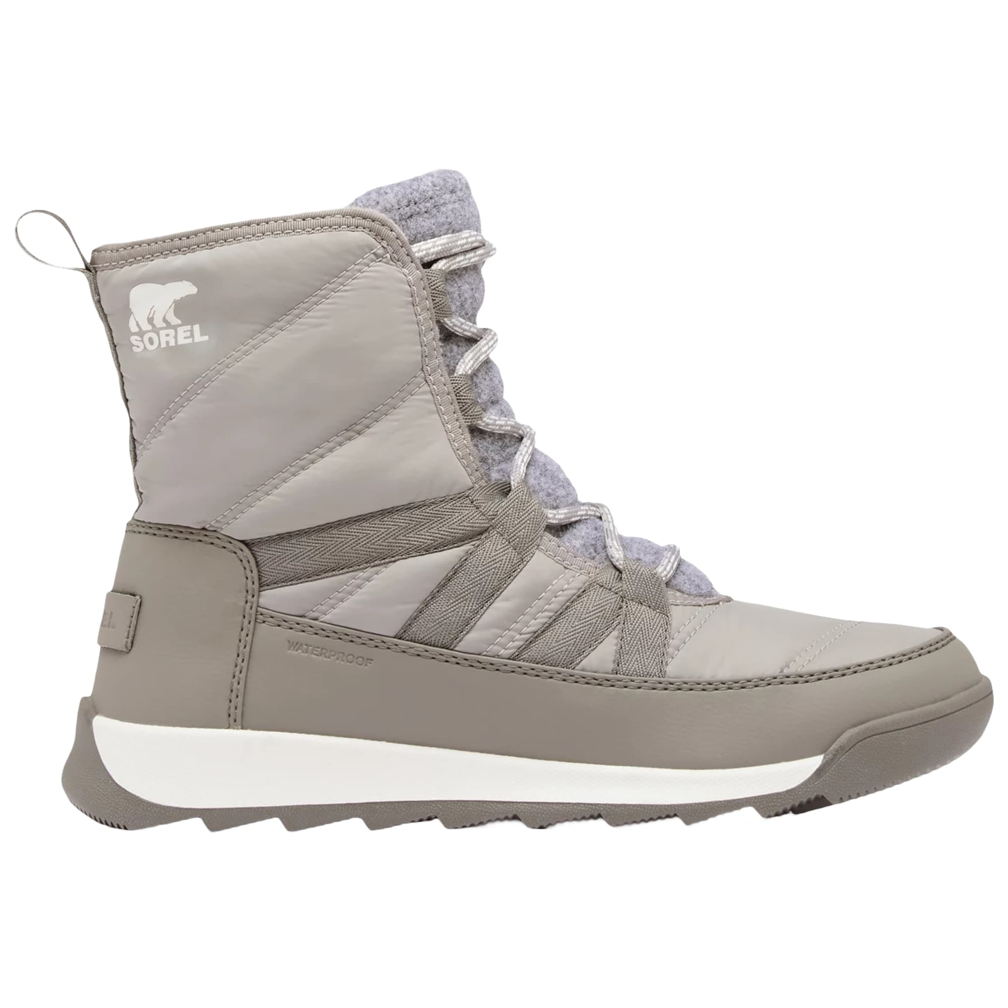 Жіночі черевики Sorel Whitney II Plus Lace WP - Chrome Grey/Quarry