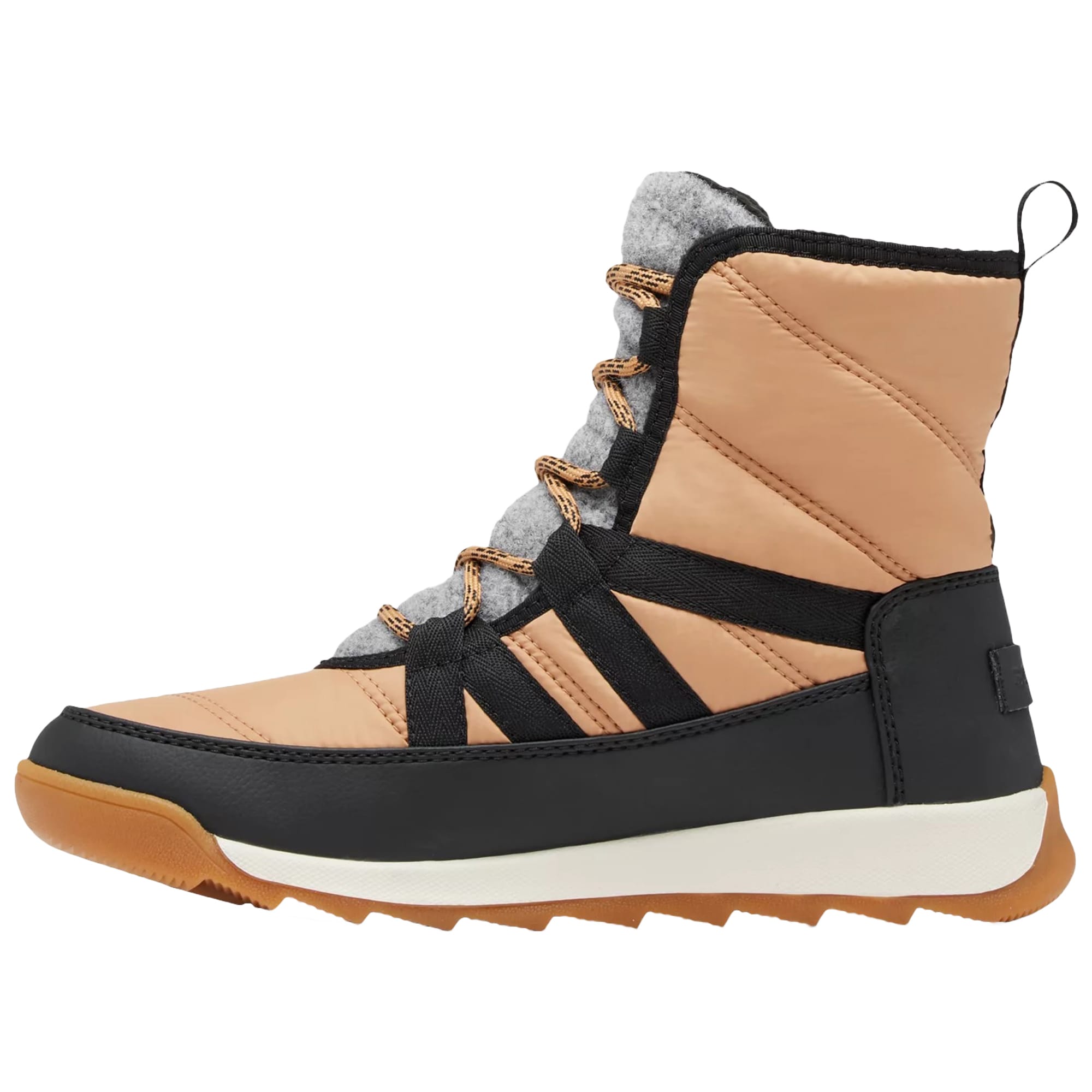 Жіночі черевики Sorel Whitney II Plus Lace WP - Tawny Buff/Black