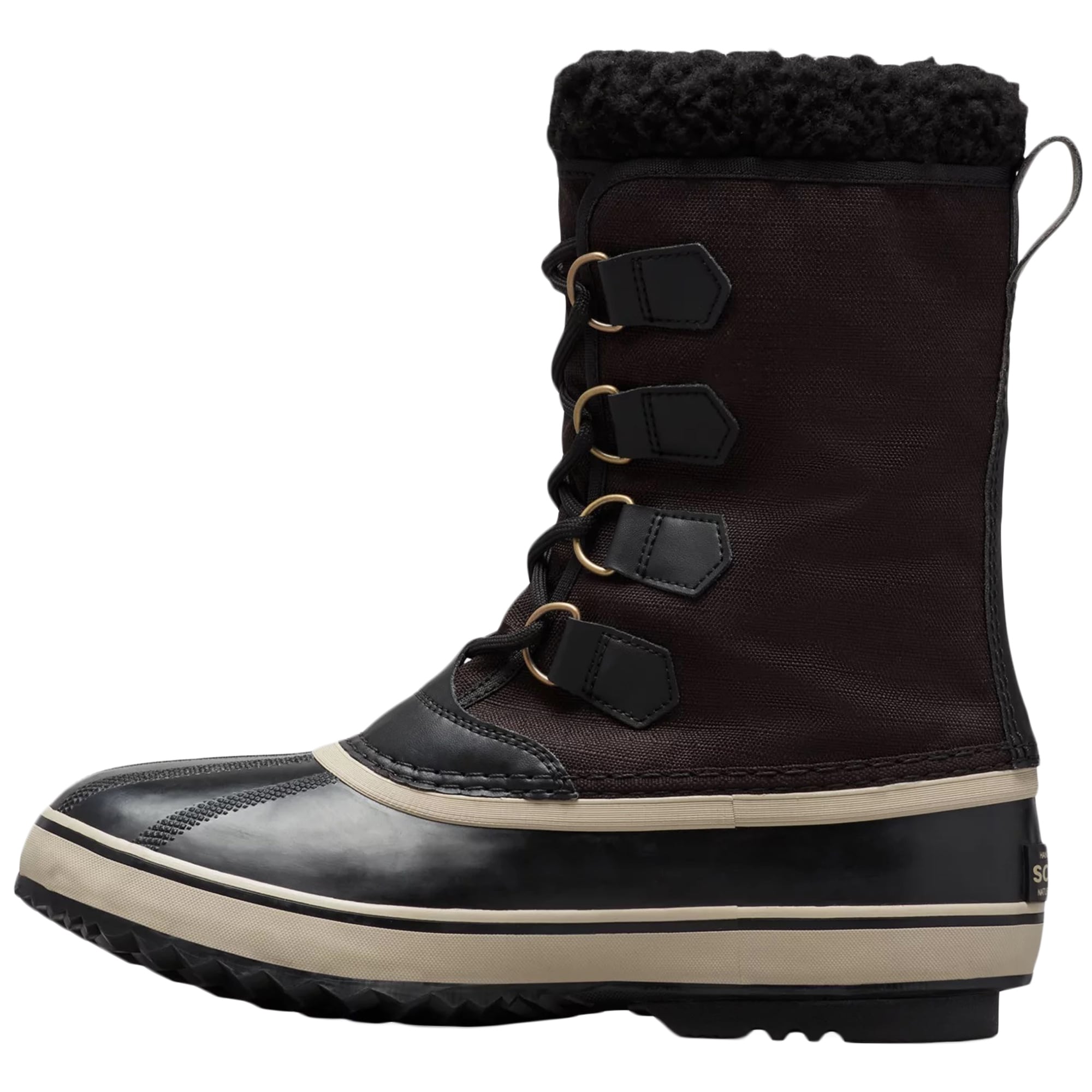 Снігові черевики Sorel 1964 PAC Nylon WP - Black/Ancient Fossil