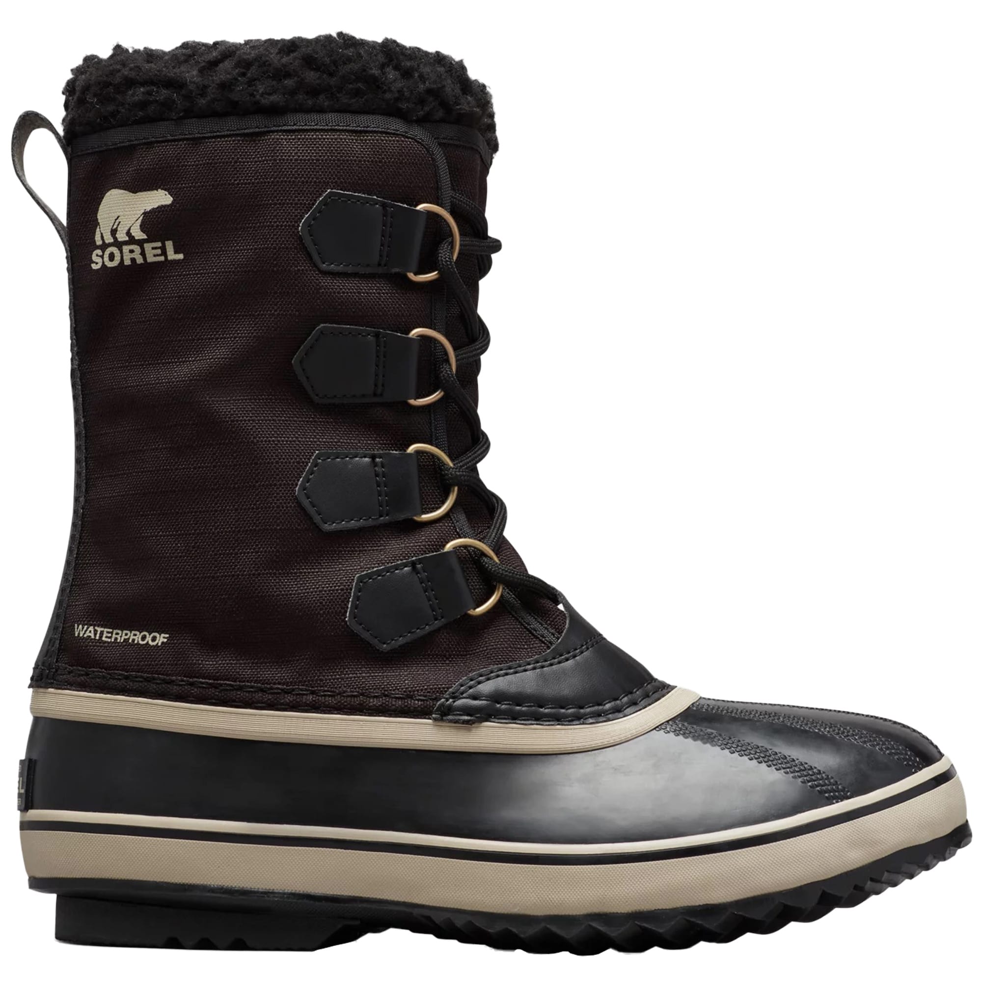 Снігові черевики Sorel 1964 PAC Nylon WP - Black/Ancient Fossil