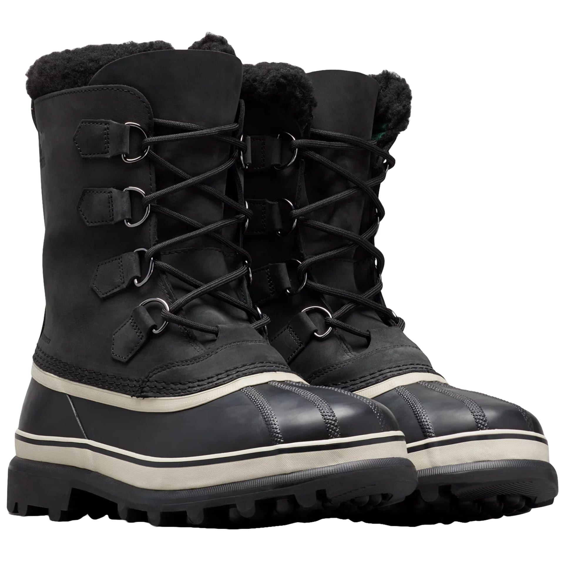 Снігові черевики Sorel Caribou WP - Black/Dark Stone