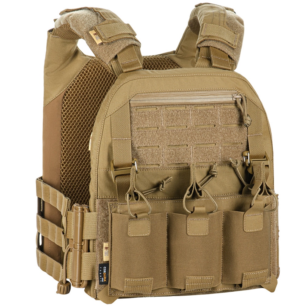 Плитоноска типу Plate Carrier M-Tac Cuirass Elite - Coyote
