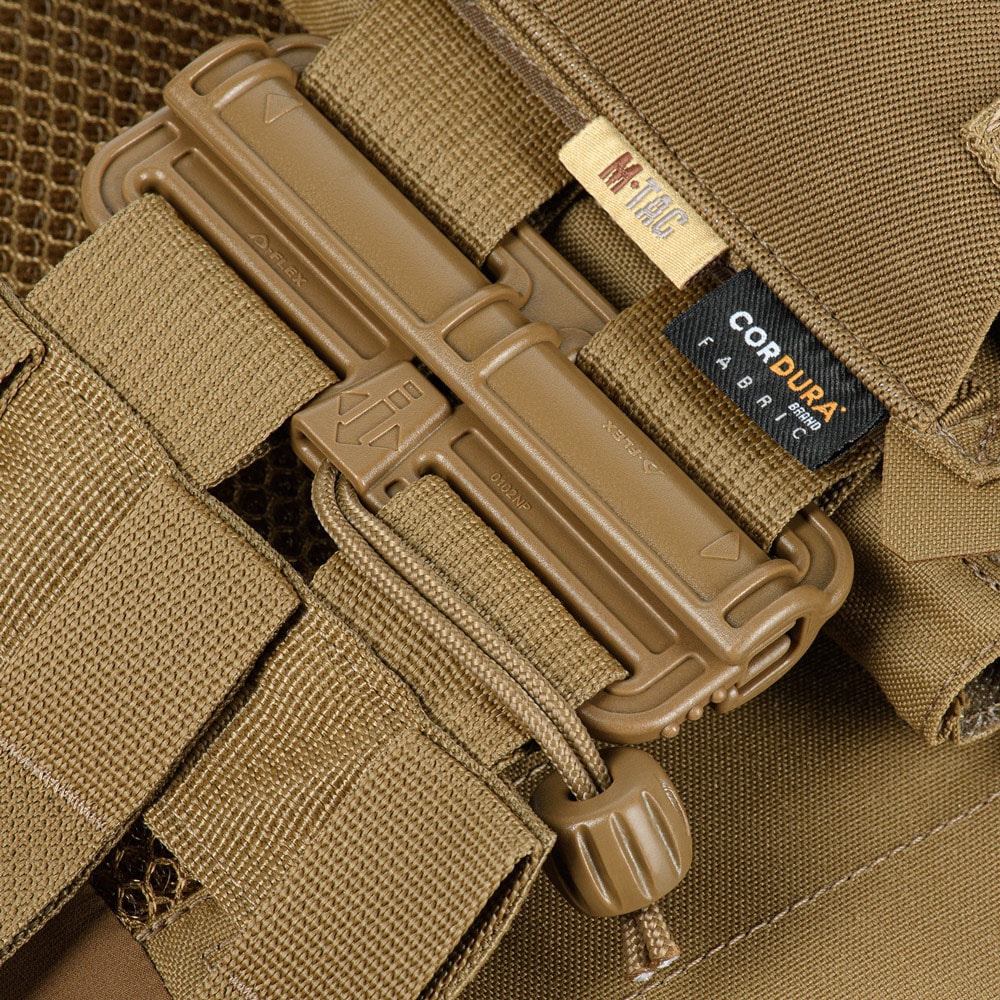 Плитоноска типу Plate Carrier M-Tac Cuirass Elite - Coyote