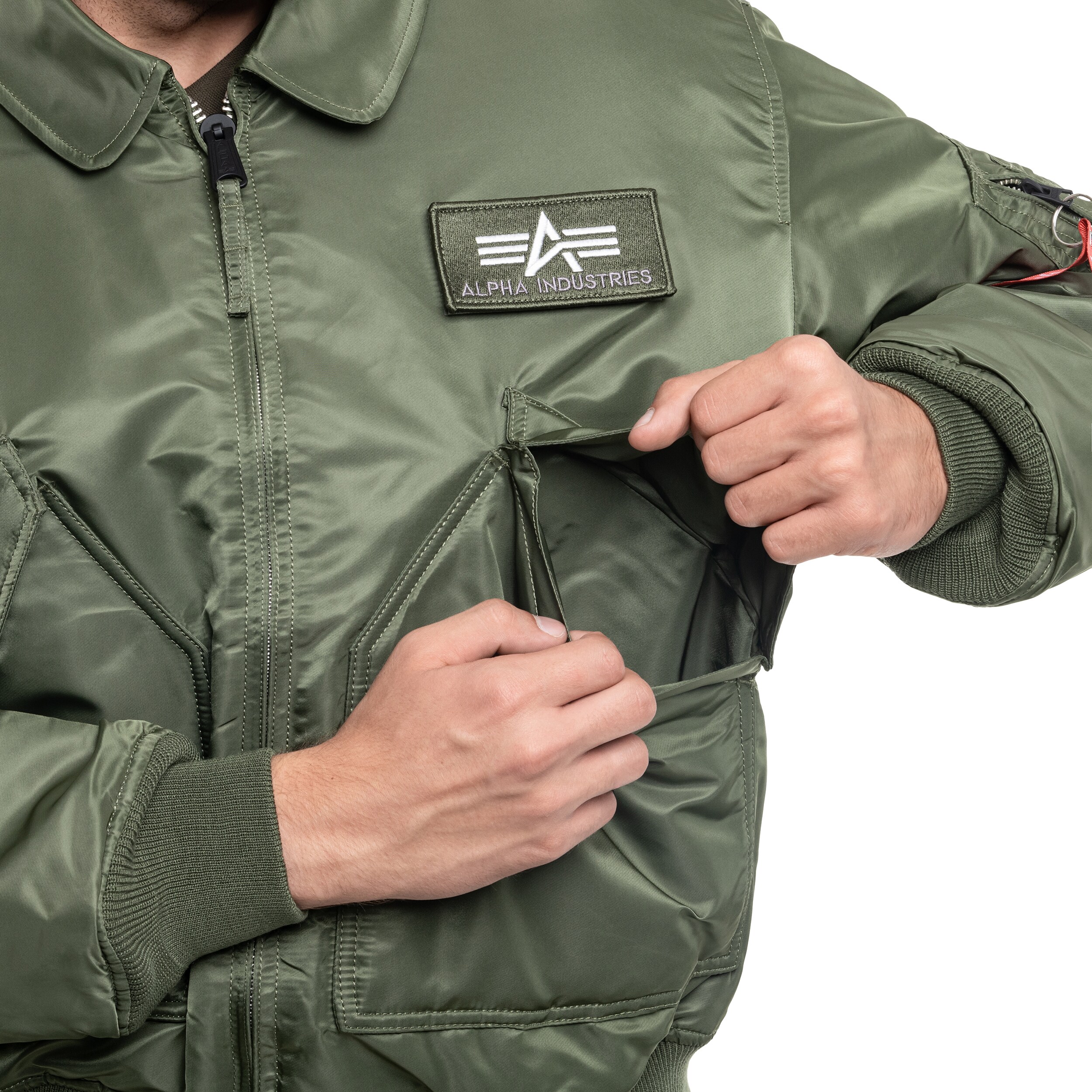 Куртка Alpha Industries CWU 45 Heritage - Sage Green