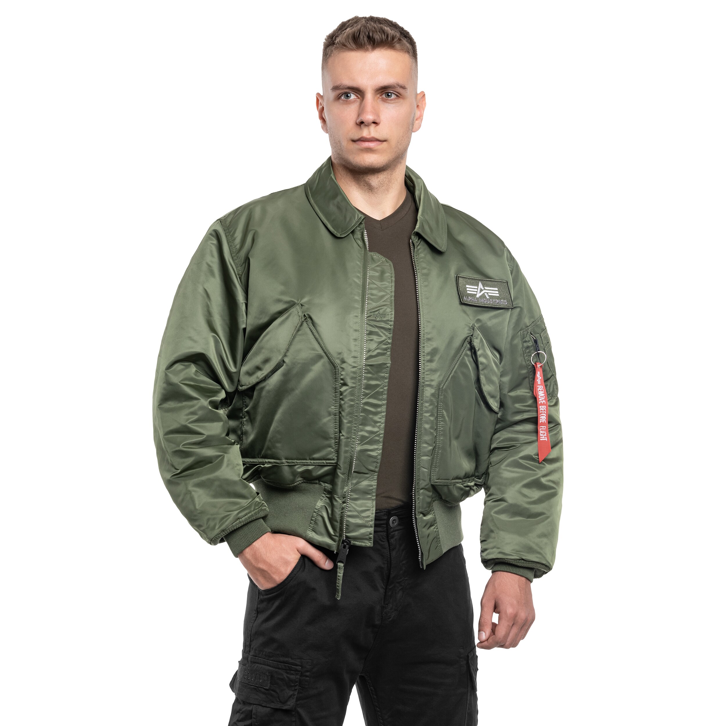Куртка Alpha Industries CWU 45 Heritage - Sage Green