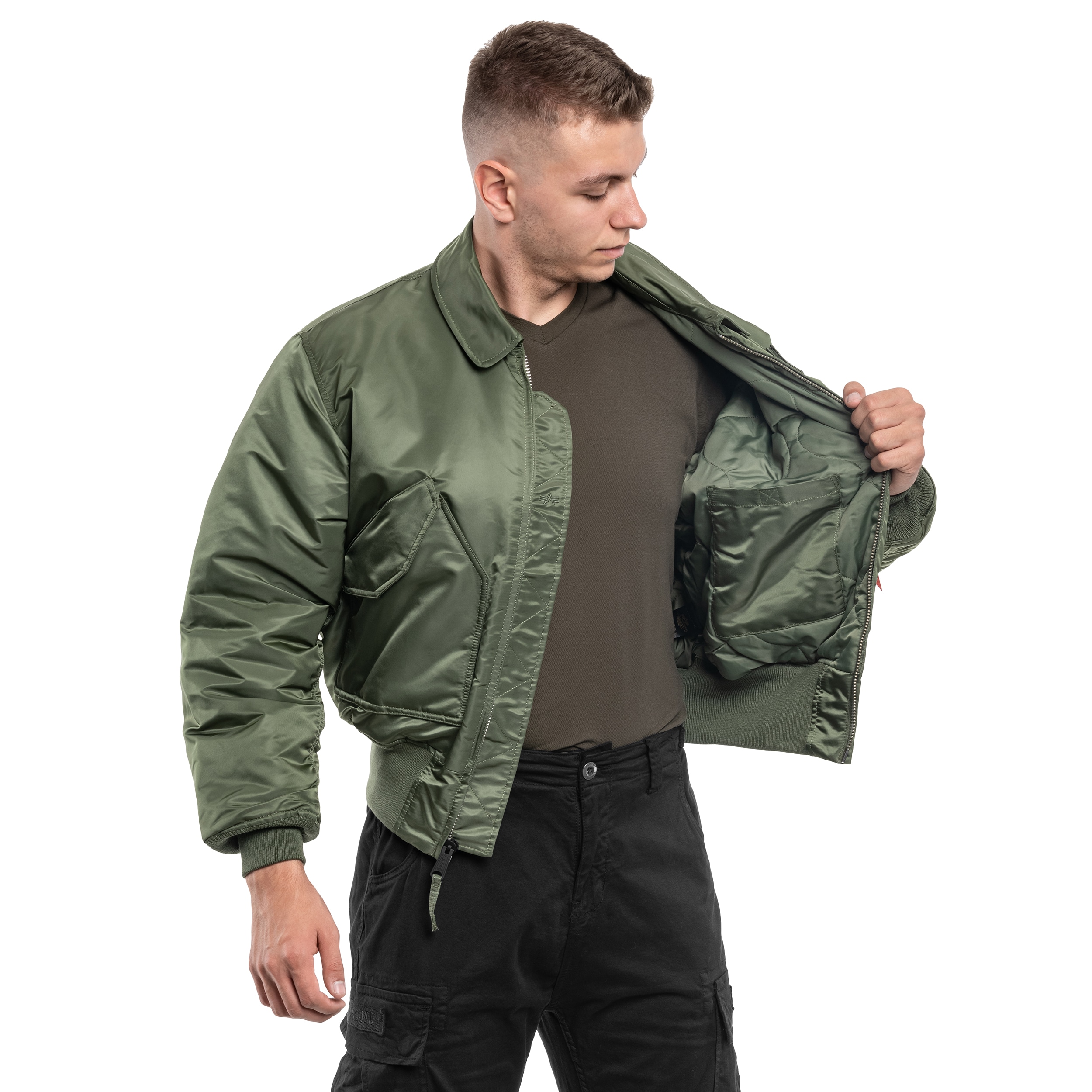 Куртка Alpha Industries CWU 45 Heritage - Sage Green