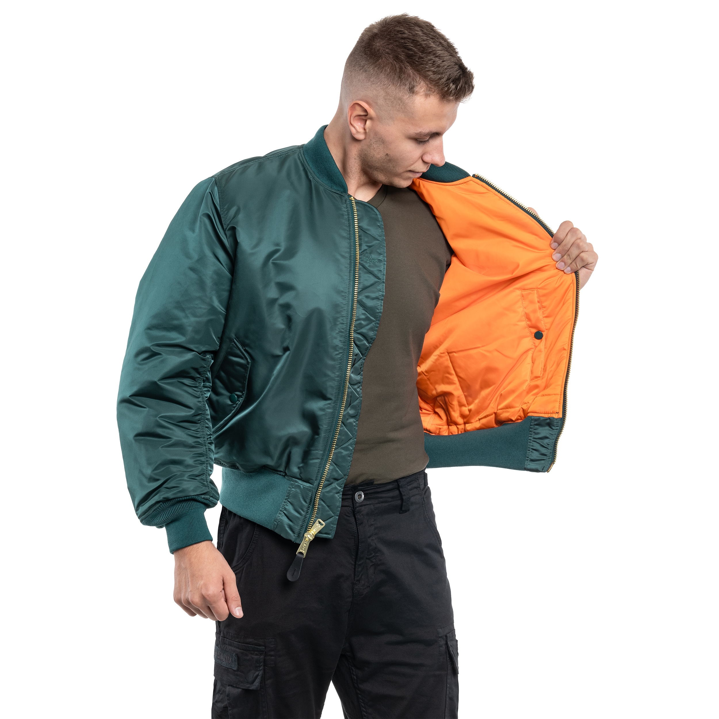 Куртка Alpha Industries MA-1 Heritage - Force Green