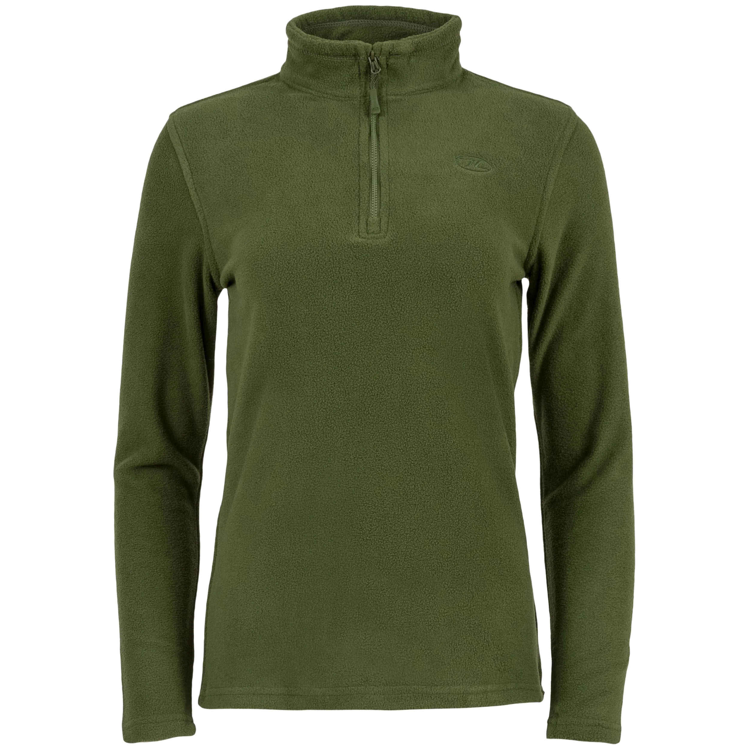 Жіноча флісова кофта Highlander Outdoor Ember Fleece Top - Olive Green