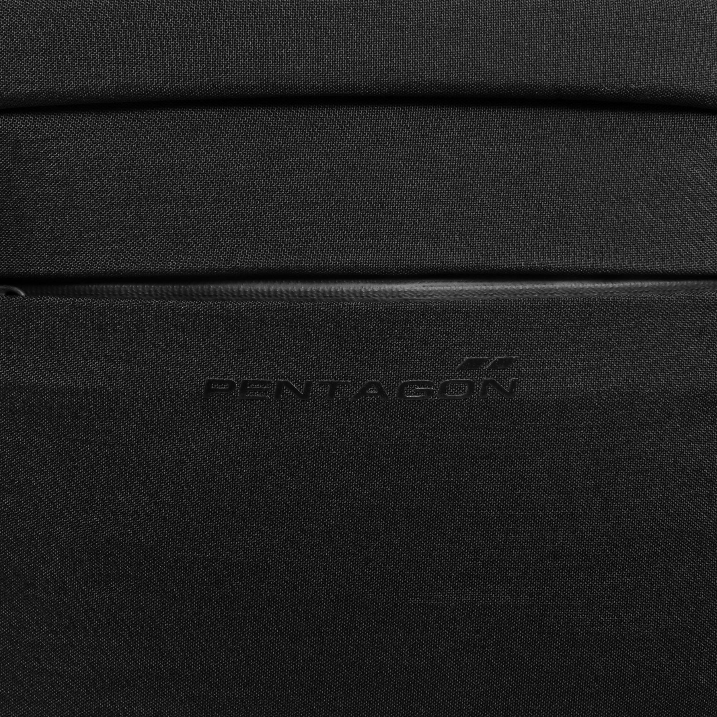 Сумка через плече Pentagon Consul Side Messenger Bag 13,4 л - Black