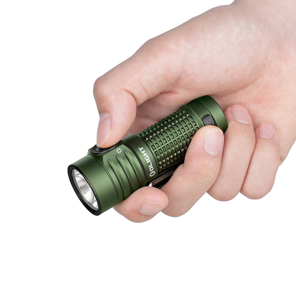 Акумуляторний ліхтарик Olight Baton Turbo OD Green - 1000 люменів