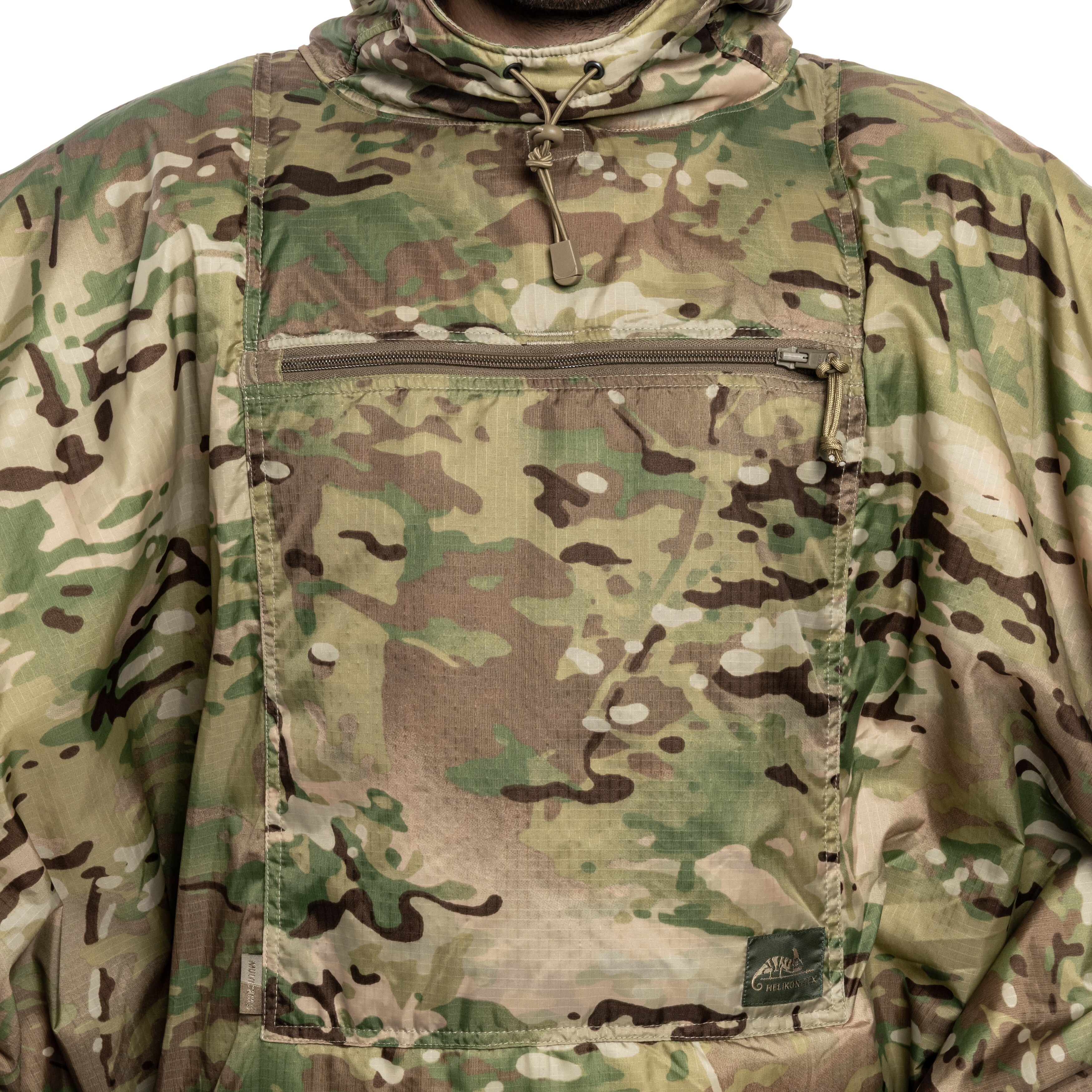 Пончо Helikon-Tex Swagman Roll Climashield Apex з функцією спального мішка - MultiCam