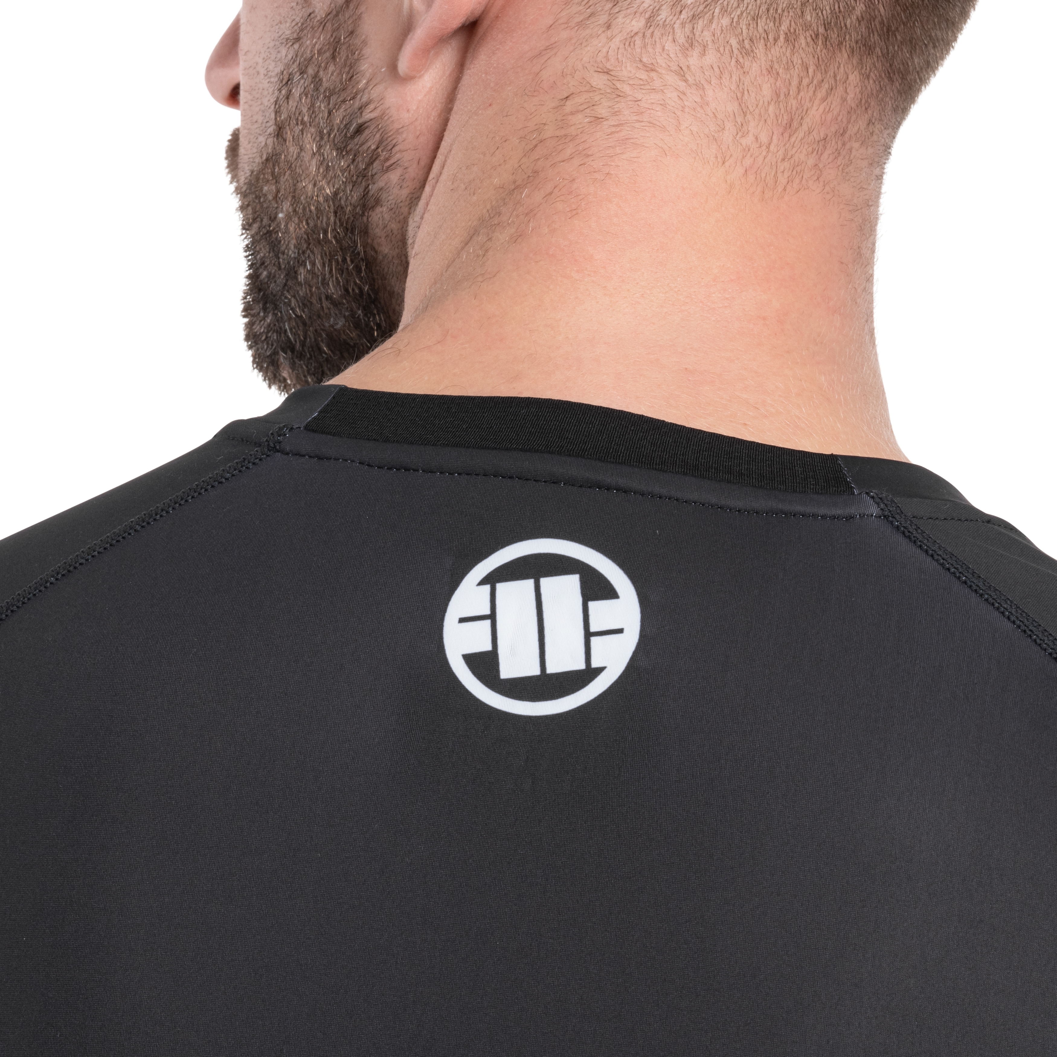 Термоактивна футболка Pitbull LongSleeve Rashguard ADCC - Black