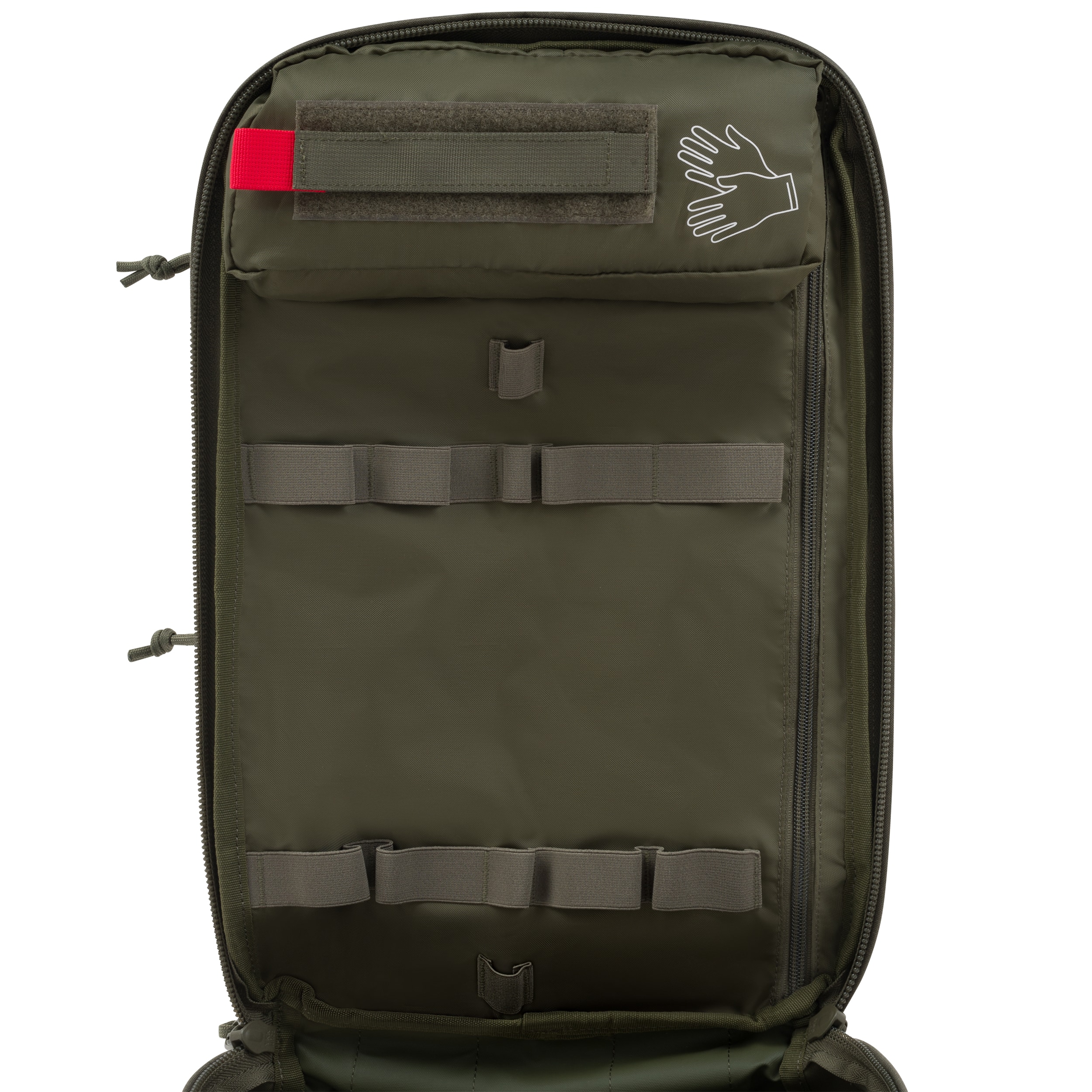 Медичний рюкзак Tasmanian Tiger Medic Mascal Pack IRR 19 л - Stone Grey Olive