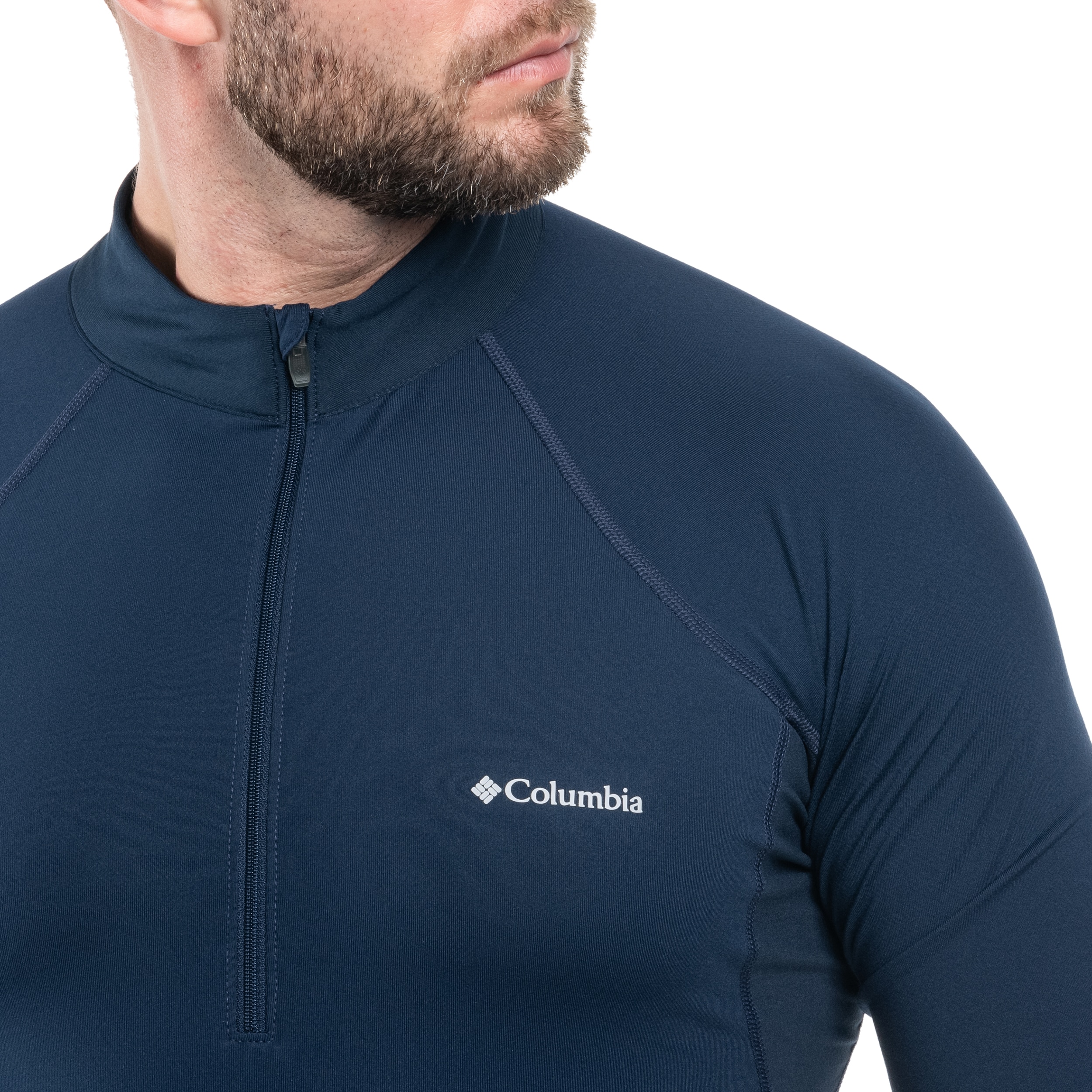 Термоактивна кофта Columbia Midweight Stretch Long Sleeve Half Zip - Collegiate Navy