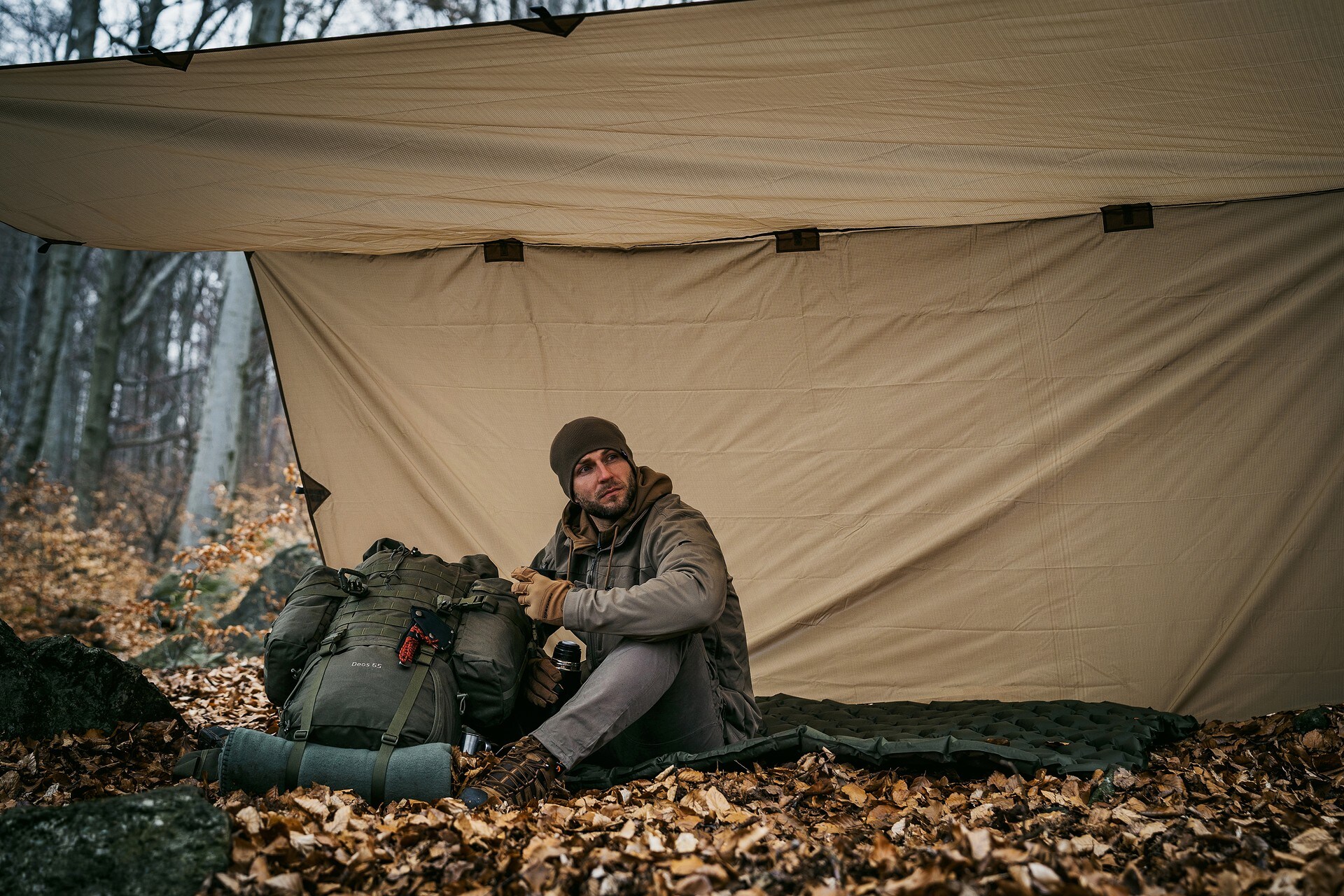 Тент Pentagon Wild Tarp 3x3 м - Coyote