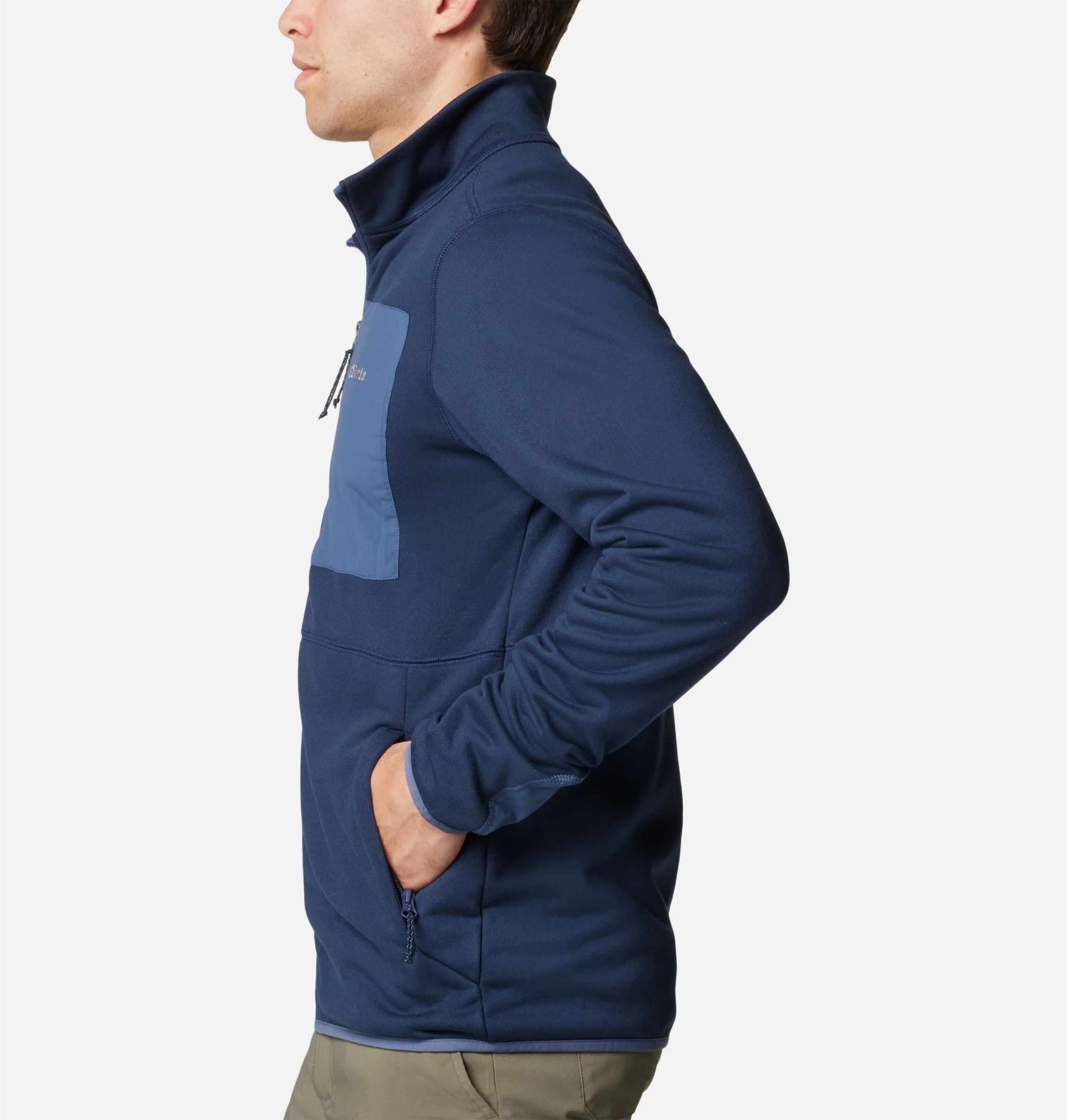 Флісова кофта Columbia Hike II Technical Fleece - Collegiate Navy/Dark Mountain