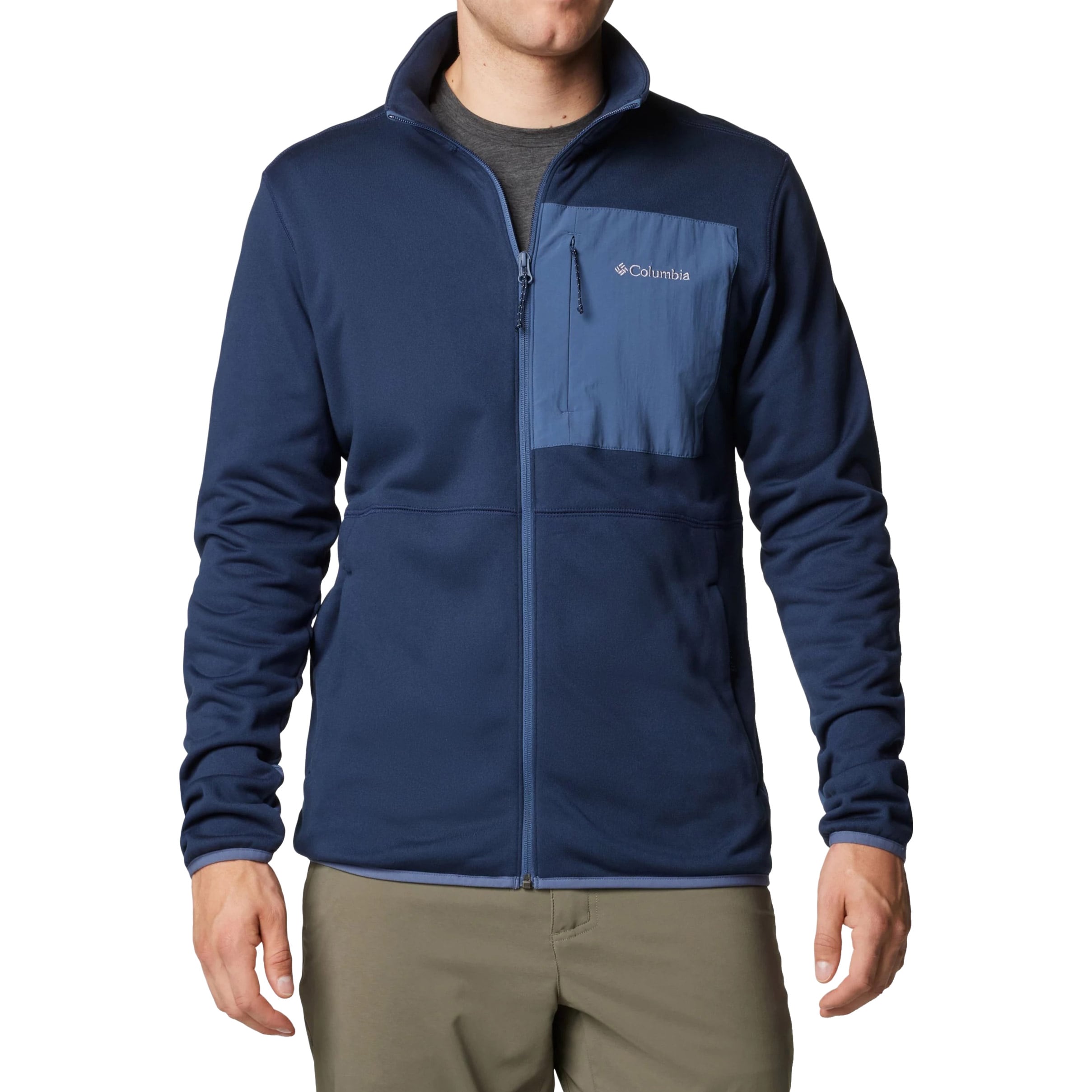 Флісова кофта Columbia Hike II Technical Fleece - Collegiate Navy/Dark Mountain