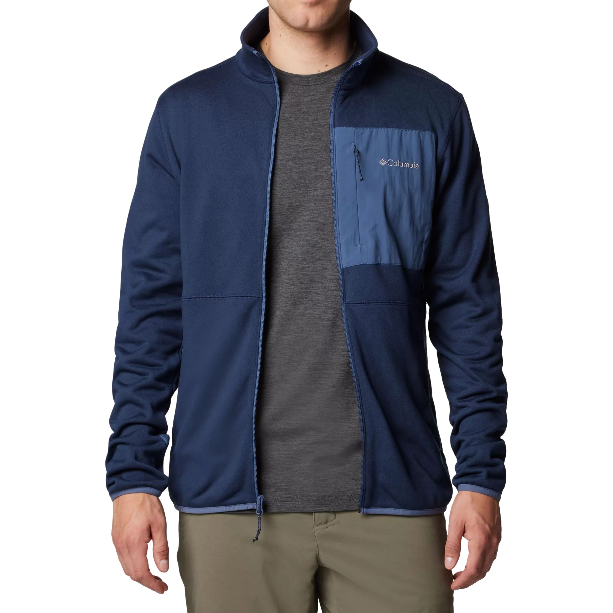 Флісова кофта Columbia Hike II Technical Fleece - Collegiate Navy/Dark Mountain