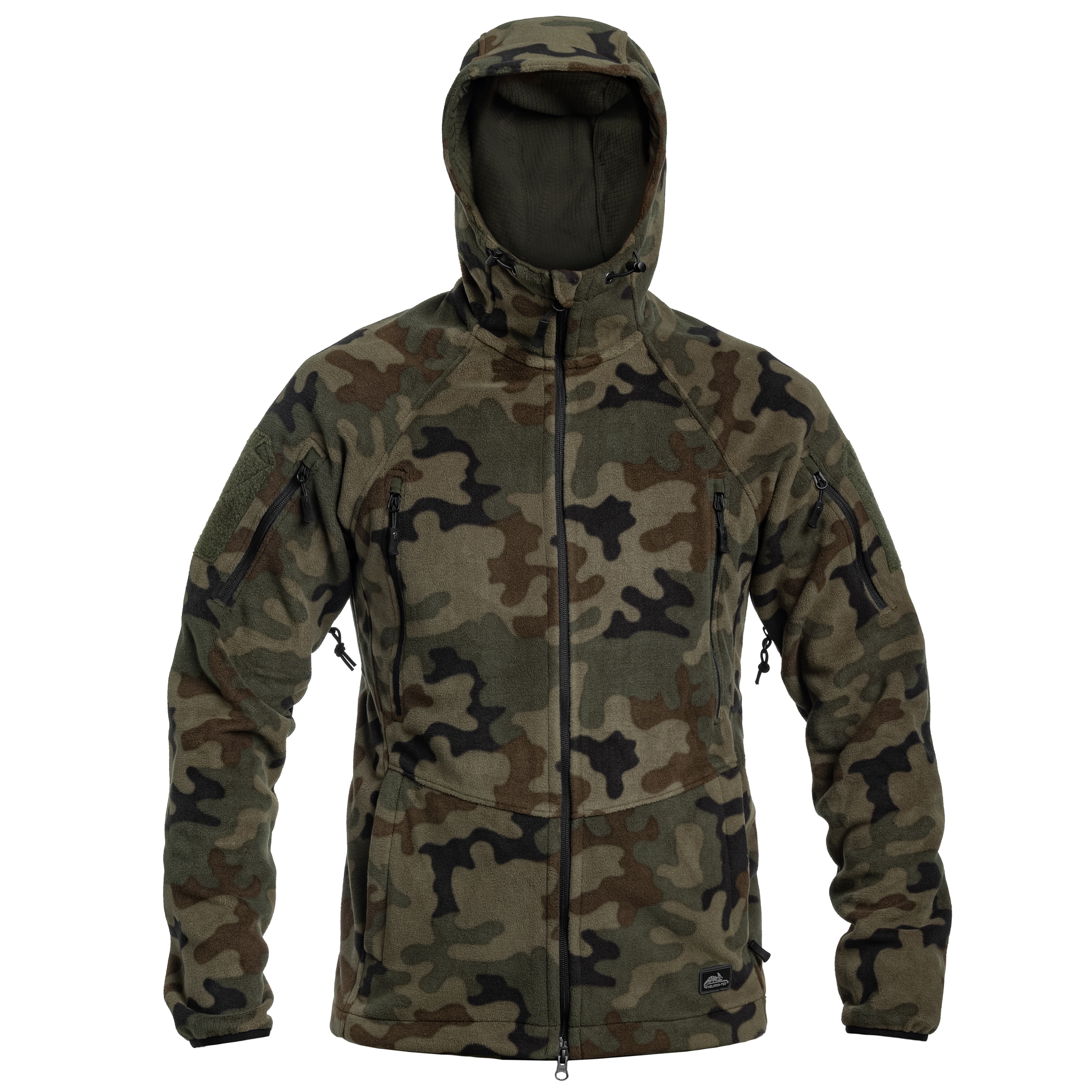 Флісова кофта Helikon Patriot MK2 Hybrid Fleece - PL Woodland