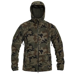 Флісова кофта Helikon Patriot MK2 Hybrid Fleece - PL Woodland