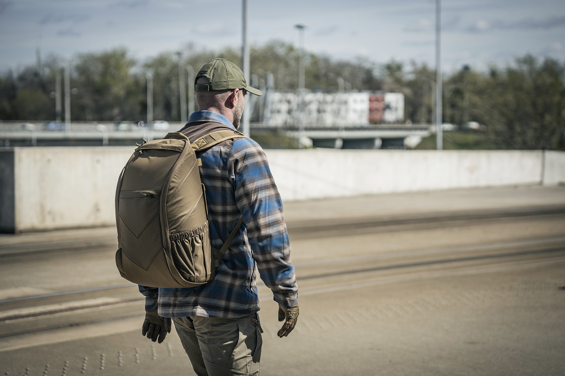 Сорочка Helikon Winter Warden Long Sleeve - Forest Blue Plaid