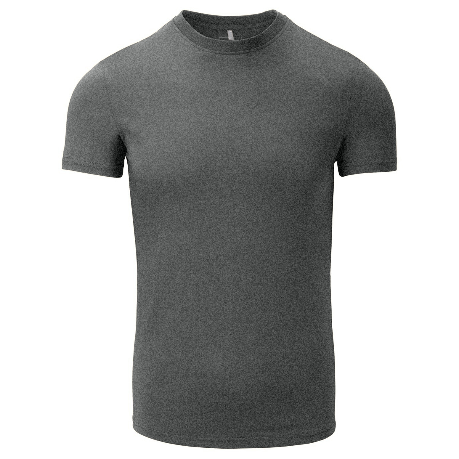 Футболка T-Shirt Helikon з органічної бавовни Slim - Black/Grey Melange 