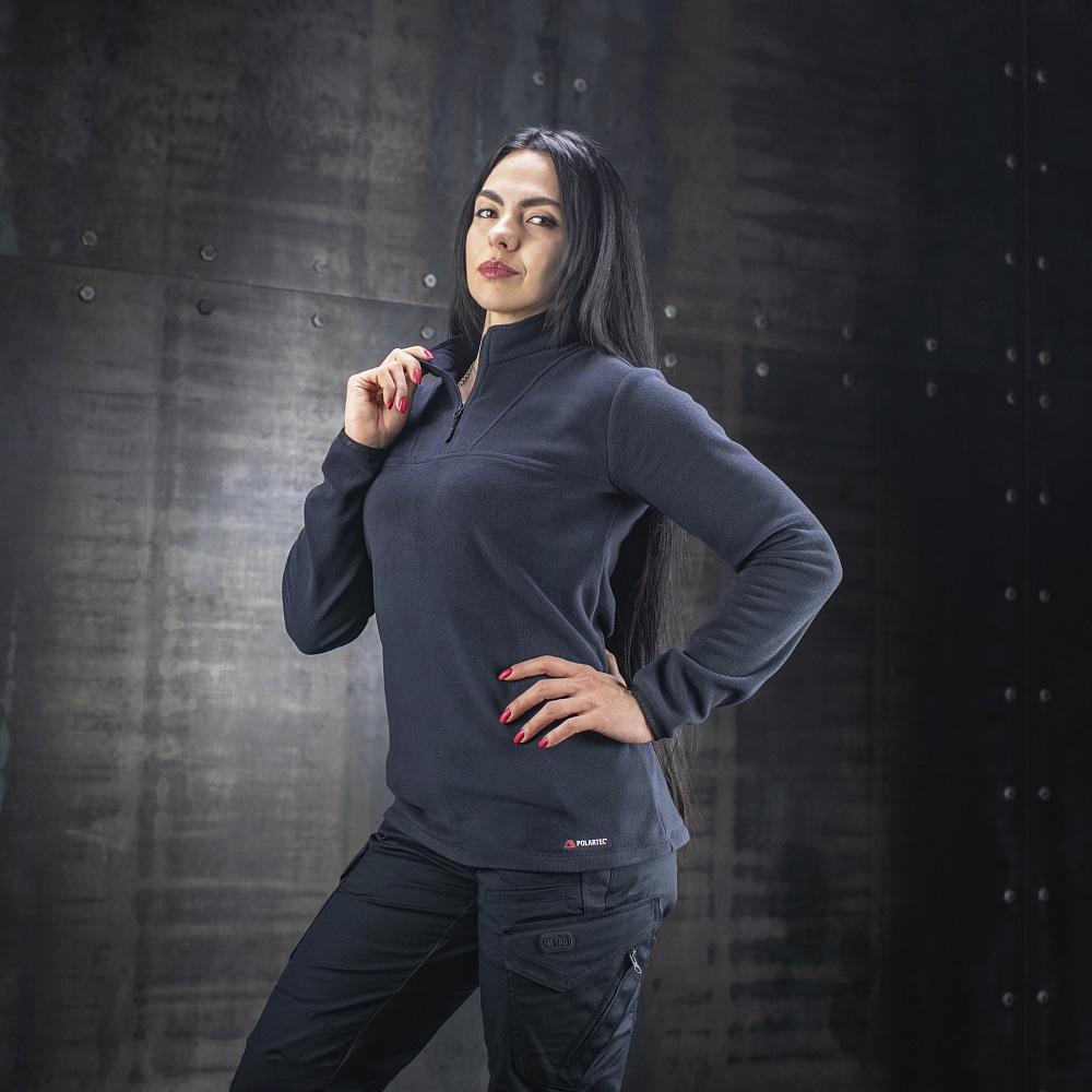 Жіноча флісова кофта M-Tac Polartec Lady - Dark Navy