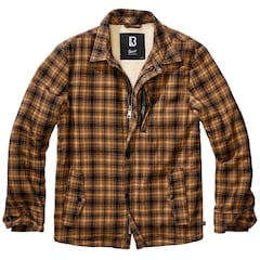 Куртка Brandit Classic Sherpa Jacket Camel/Black Checkered