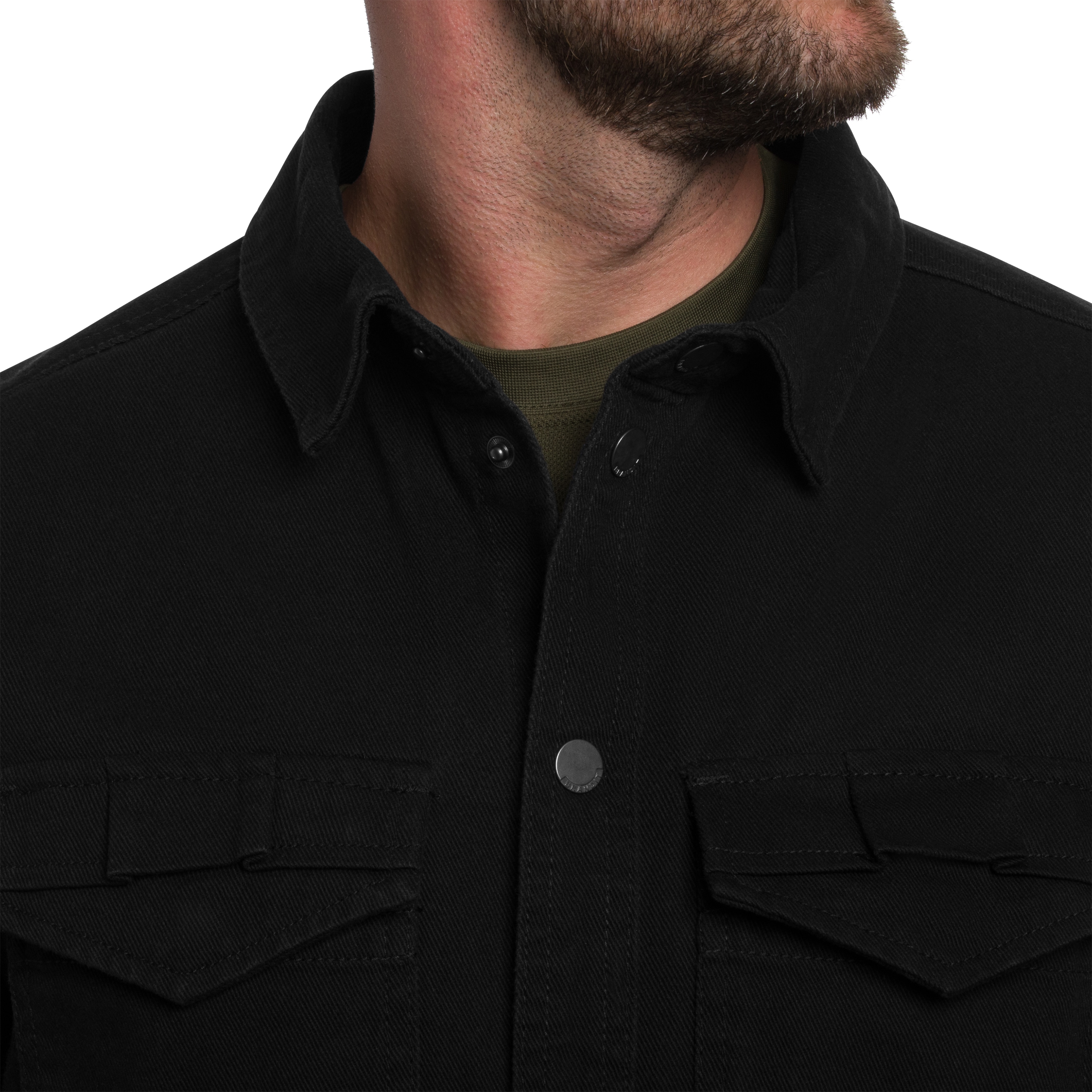 Сорочка Brandit Heavy Twill Shirt - Black