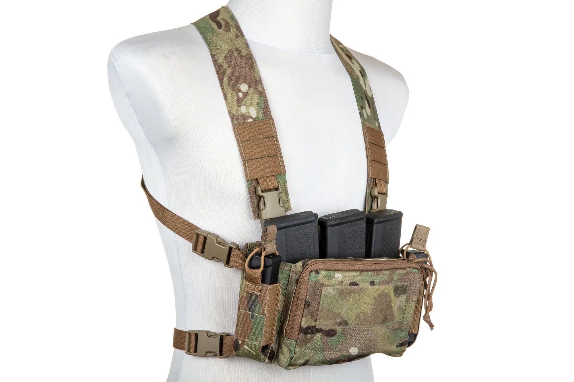 Ремінно-плечова система Pew Tactical Chest Rig CR03 - MultiCam