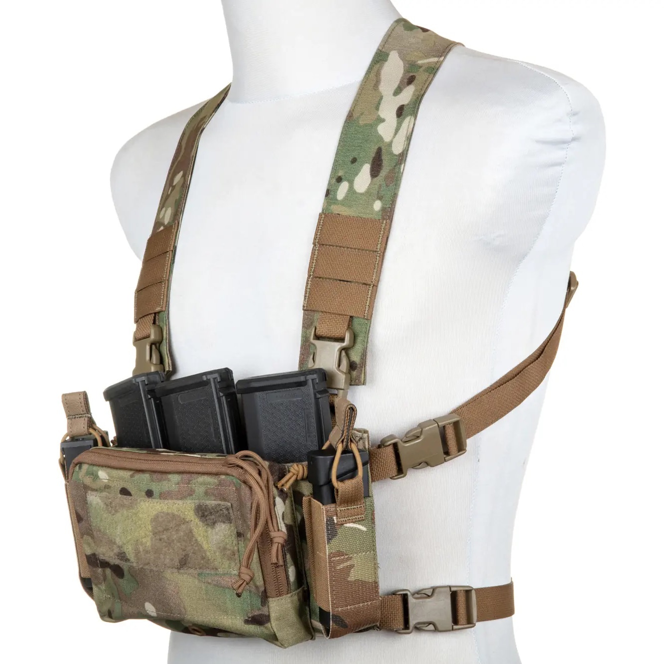 Ремінно-плечова система Pew Tactical Chest Rig CR03 - MultiCam