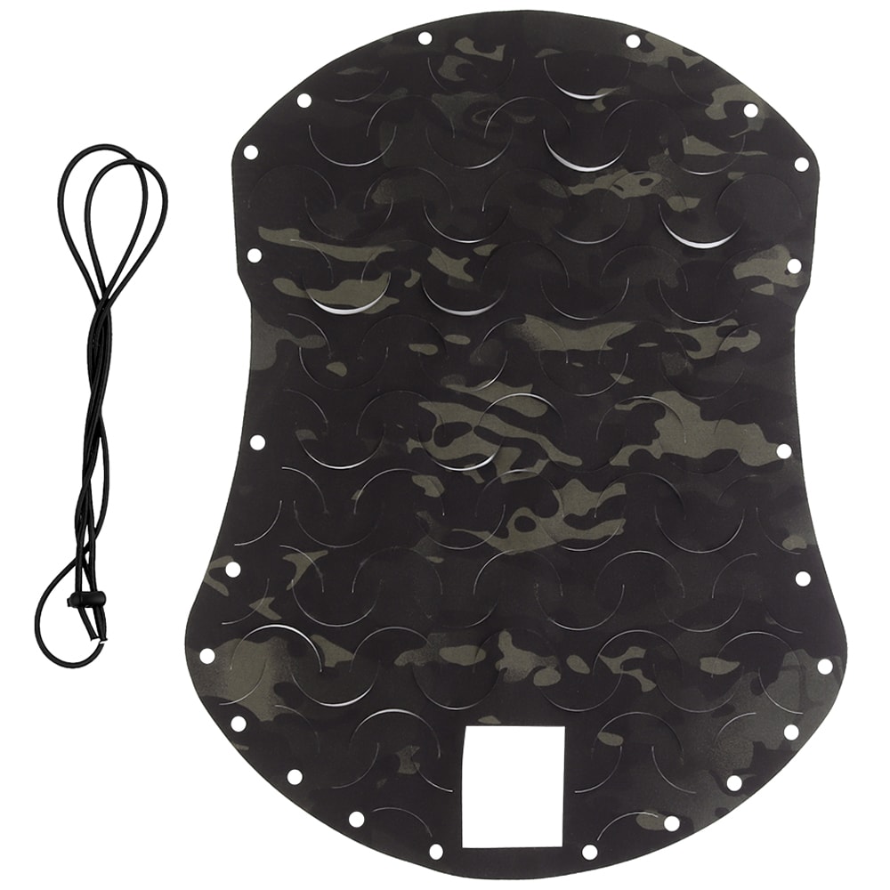 Універсальне маскування для шолома Wosport Laser Cut Cover - MultiCam Black