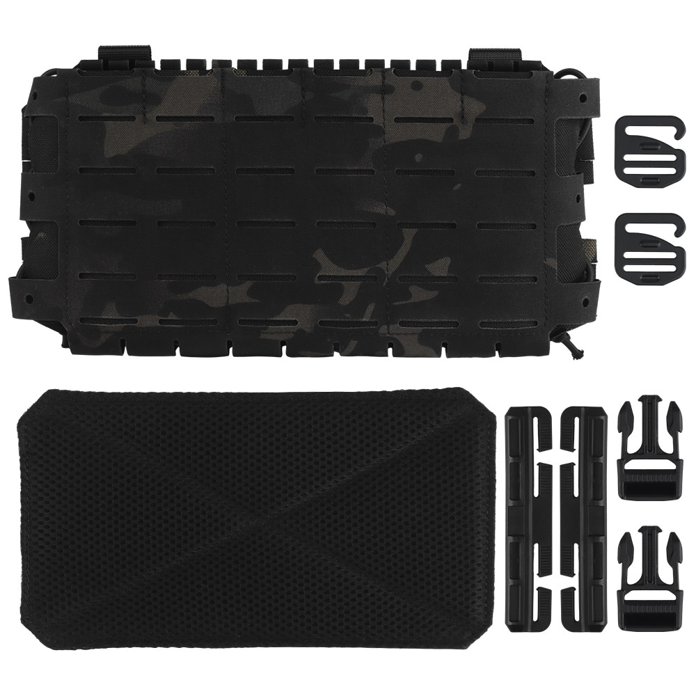Передня панель Wosport Buckle Up Laser-Cut VE-77-ACC-03 - MultiCam Black