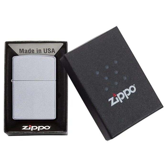 Бензинова запальничка Zippo Satin Finish