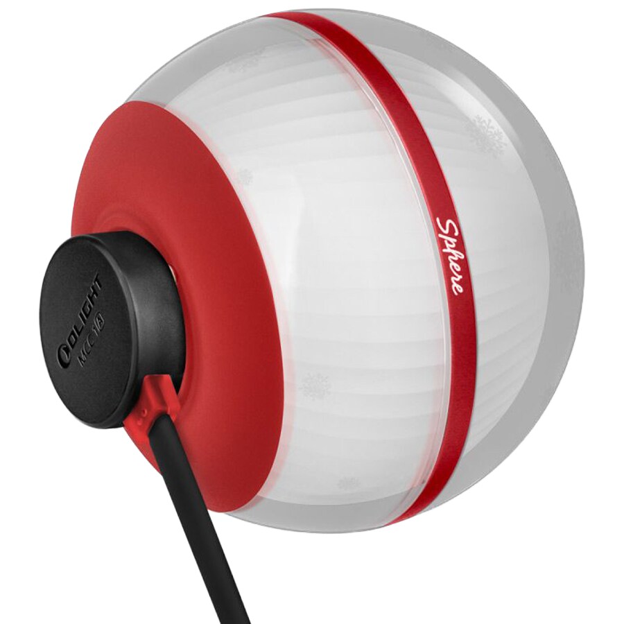 Лампа Olight Sphere Snowflake Red - 75 люменів