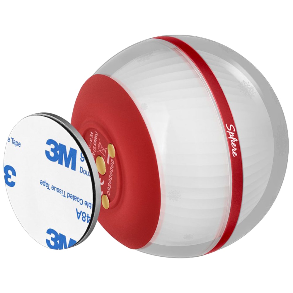 Лампа Olight Sphere Snowflake Red - 75 люменів