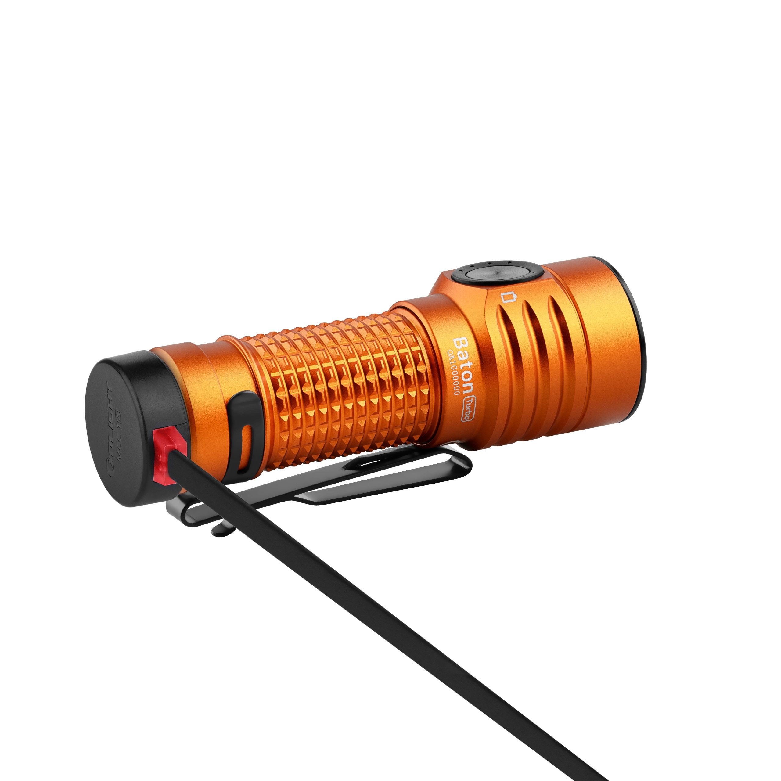 Акумуляторний ліхтарик Olight Baton Turbo Orange - 1000 люменів