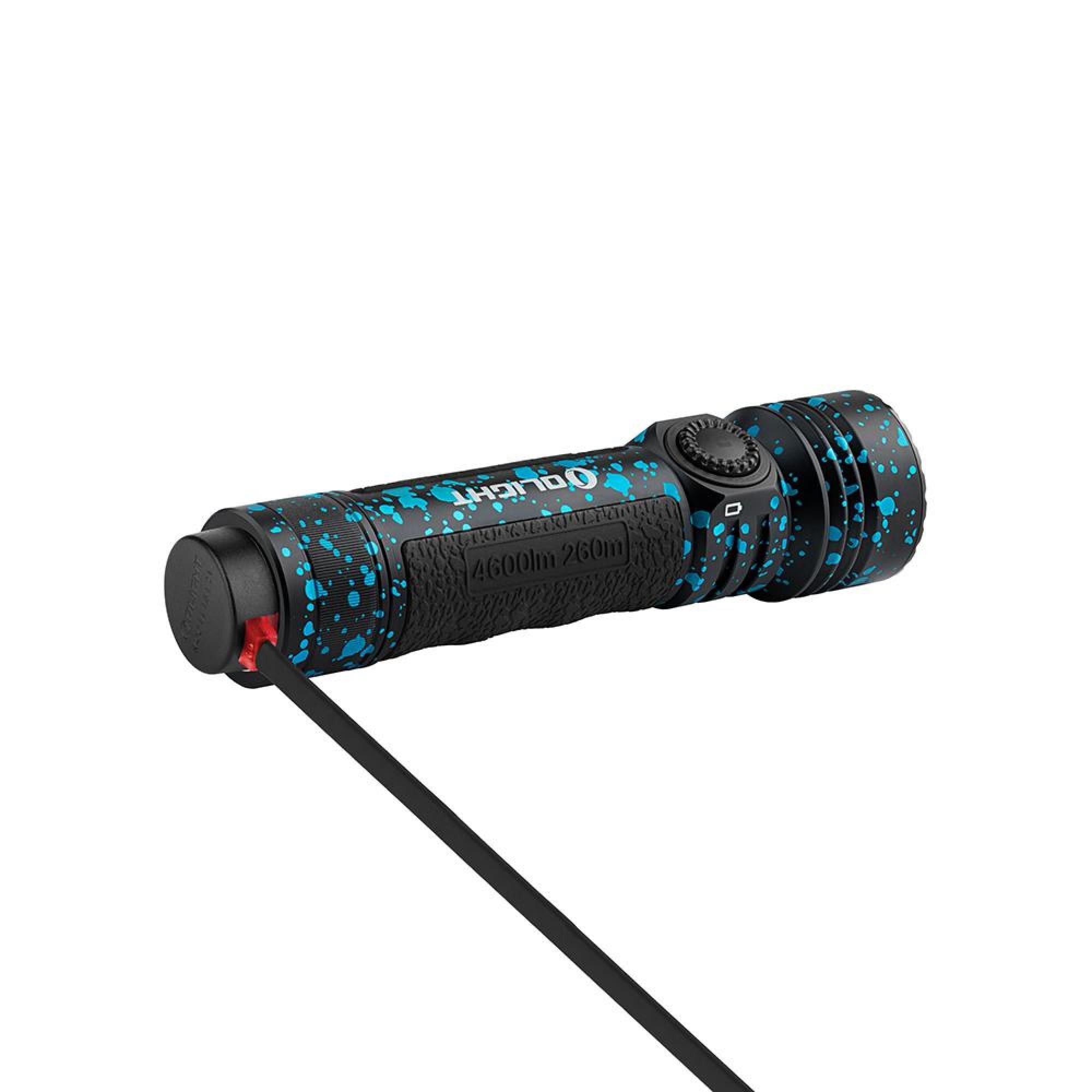 Тактично-пошуковий ліхтарик Olight Seeker 4 Pro Cool White Deep Ocean - 4600 люменів