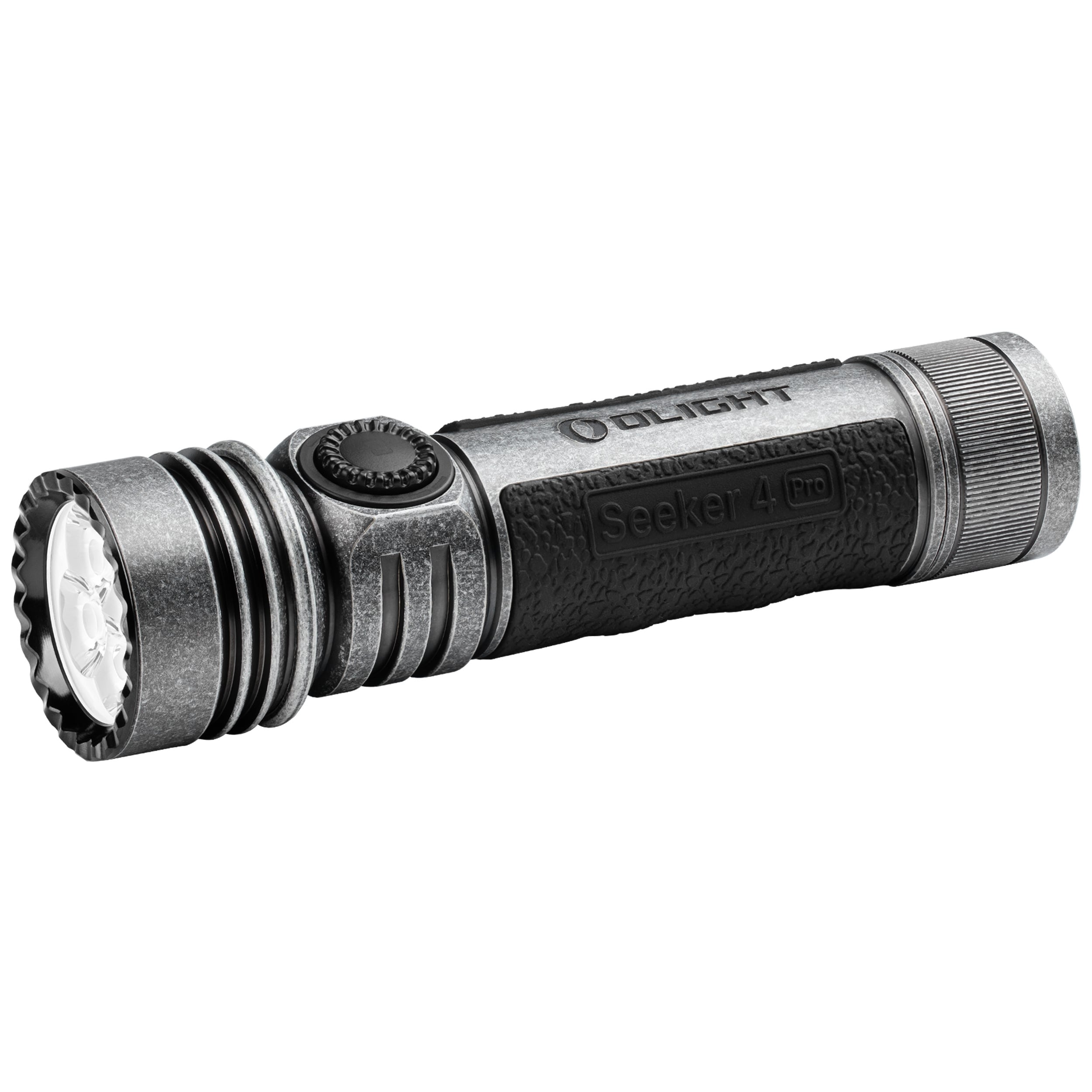 Тактично-пошуковий ліхтарик Olight Seeker 4 Pro Cool White Matte Silver Plated Bronze - 4600 люменів