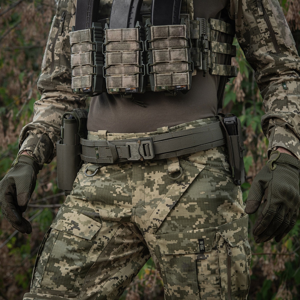 Тактичний ремінь M-Tac Ranger Cobra Buckle Belt Gen. IV - Ranger Green