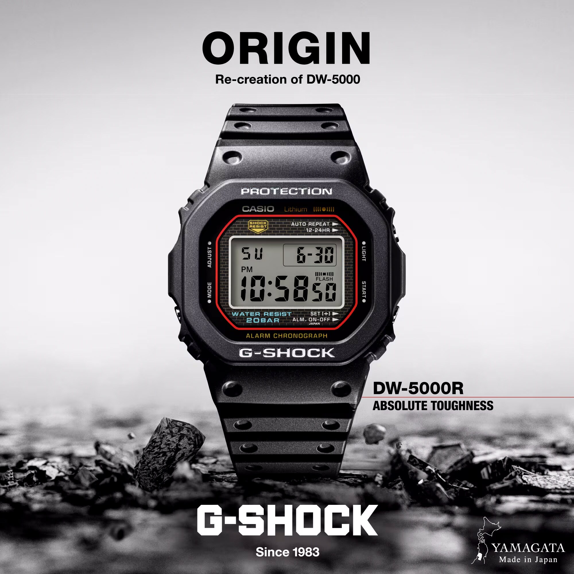 Годинник Casio G-Shock The Origin DW-5000R-1AER