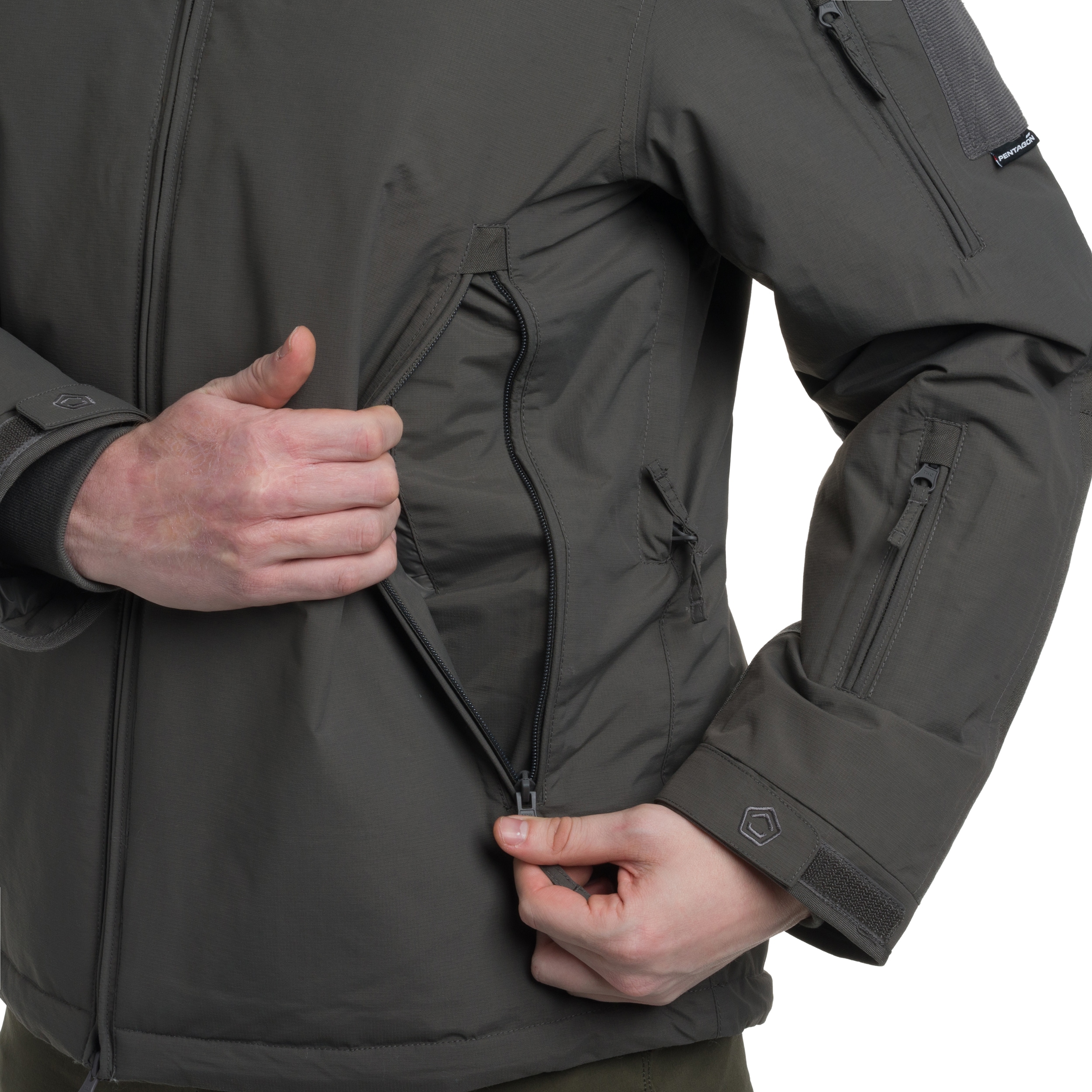 Куртка Pentagon LCP Primaloft V2.0 Парка - Cinder Grey