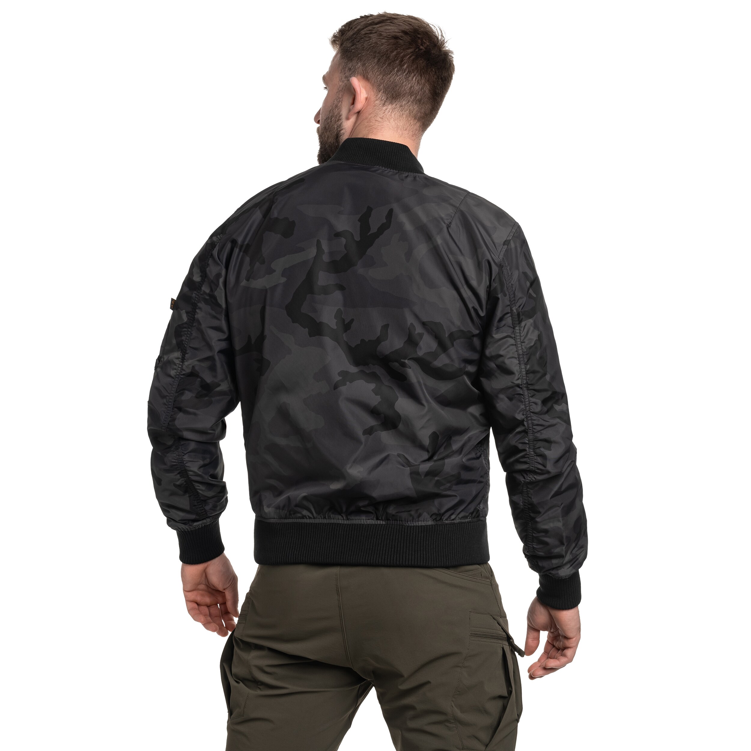 Куртка Alpha Industries MA-1 TT Two Tone - Black Camo