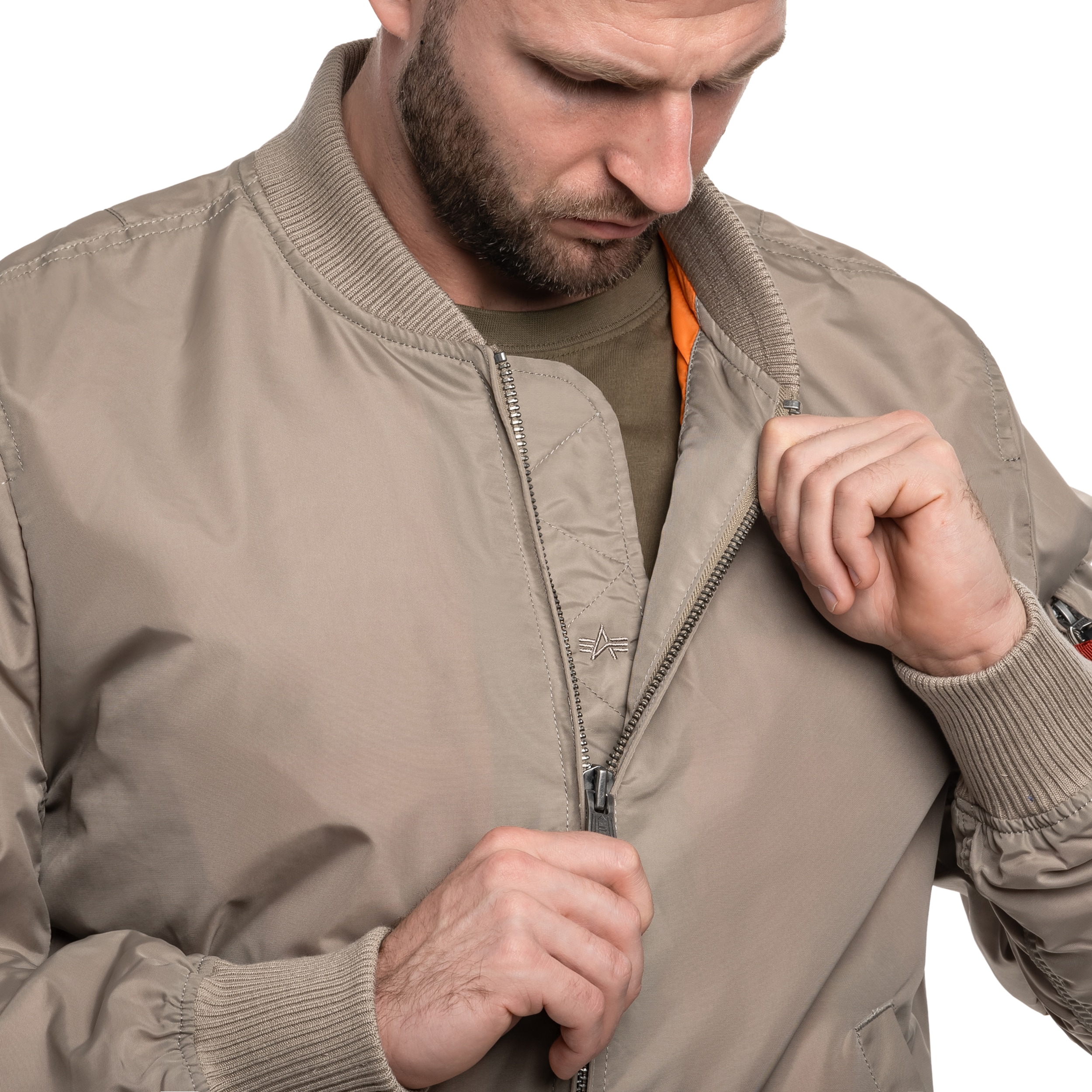 Куртка Alpha Industries MA-1 TT Two Tone - Vintage Sand