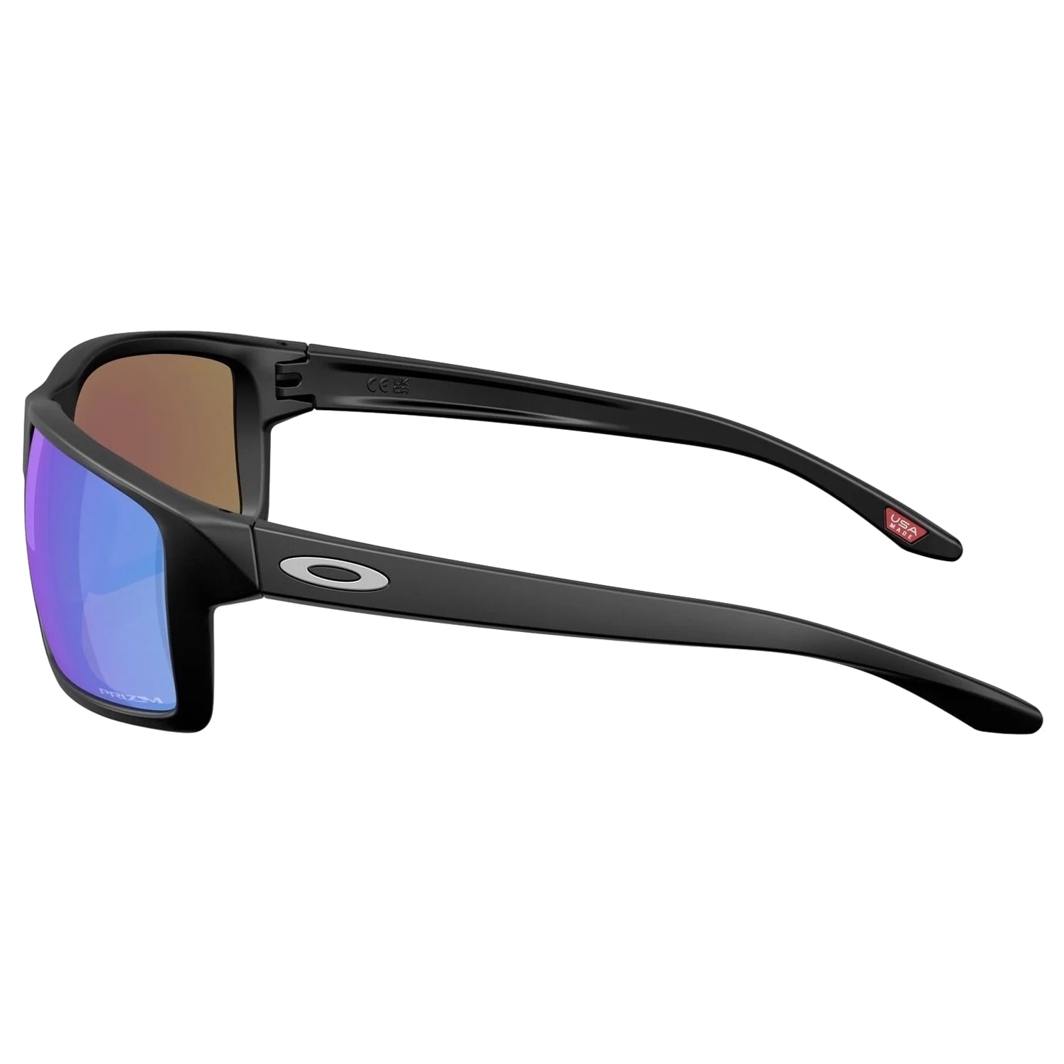 Okulary przeciwsłoneczne Oakley Gibston XL - Prizm Sapphire/Matte Black